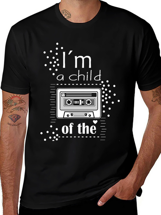 Retro Cassette Tape Child Graphic Tee