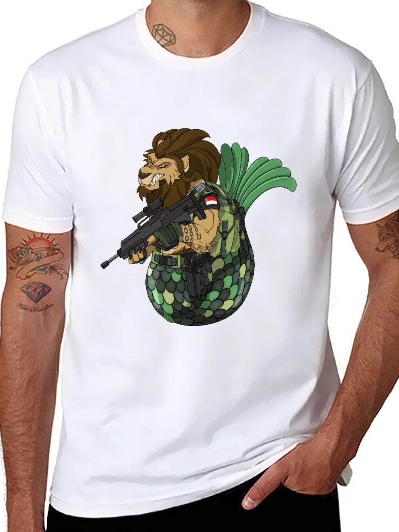 Lion Fish Camo T-Shirt