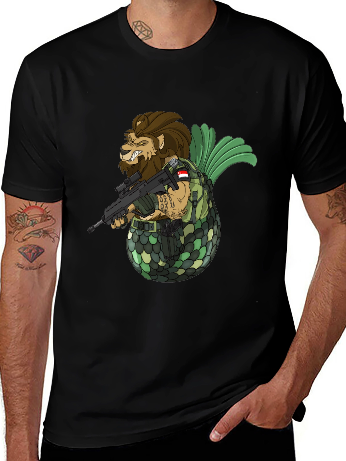 Lion Fish Camo T-Shirt