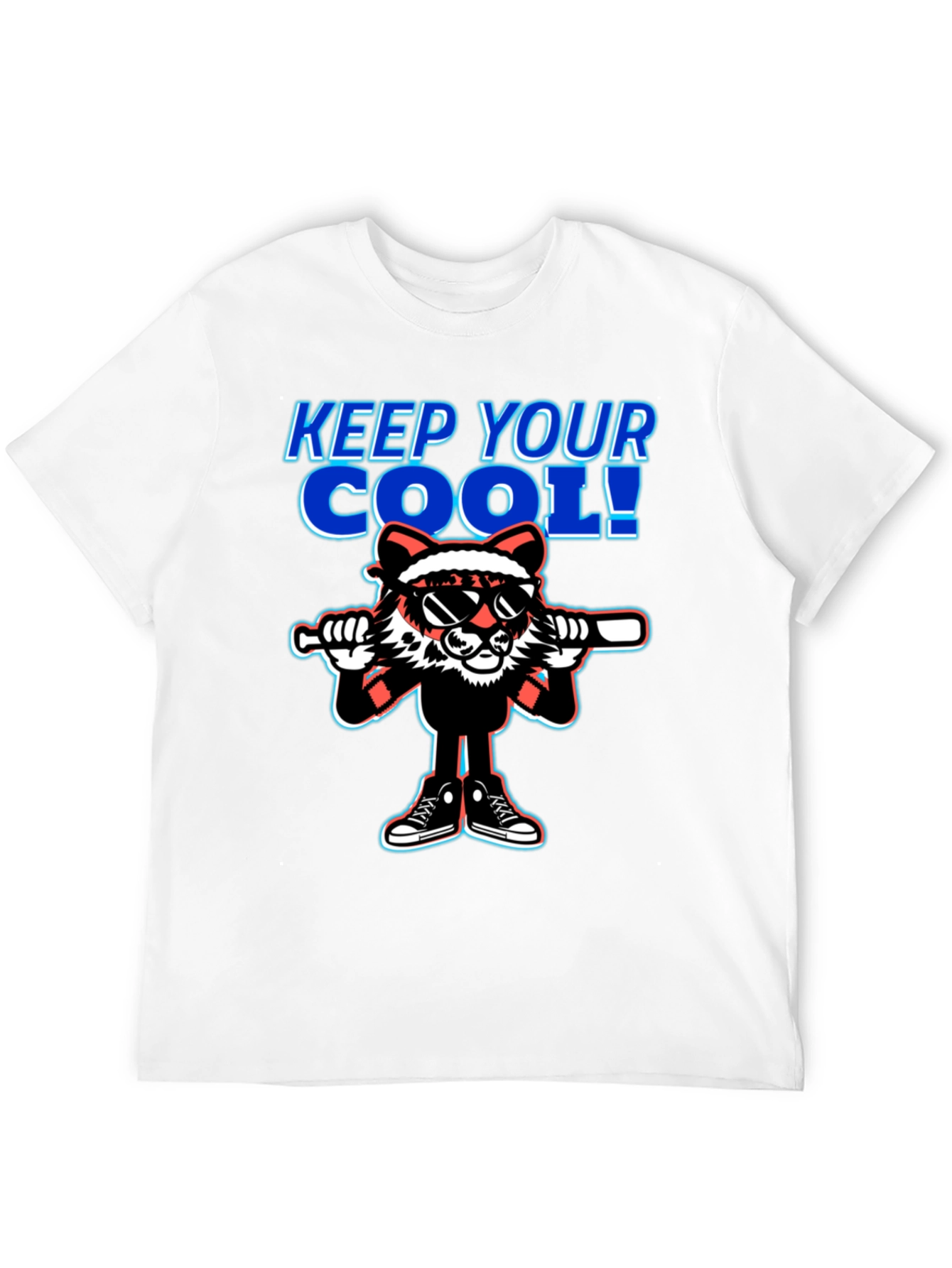 Cool Cartoon Character Graphic T-Shirt