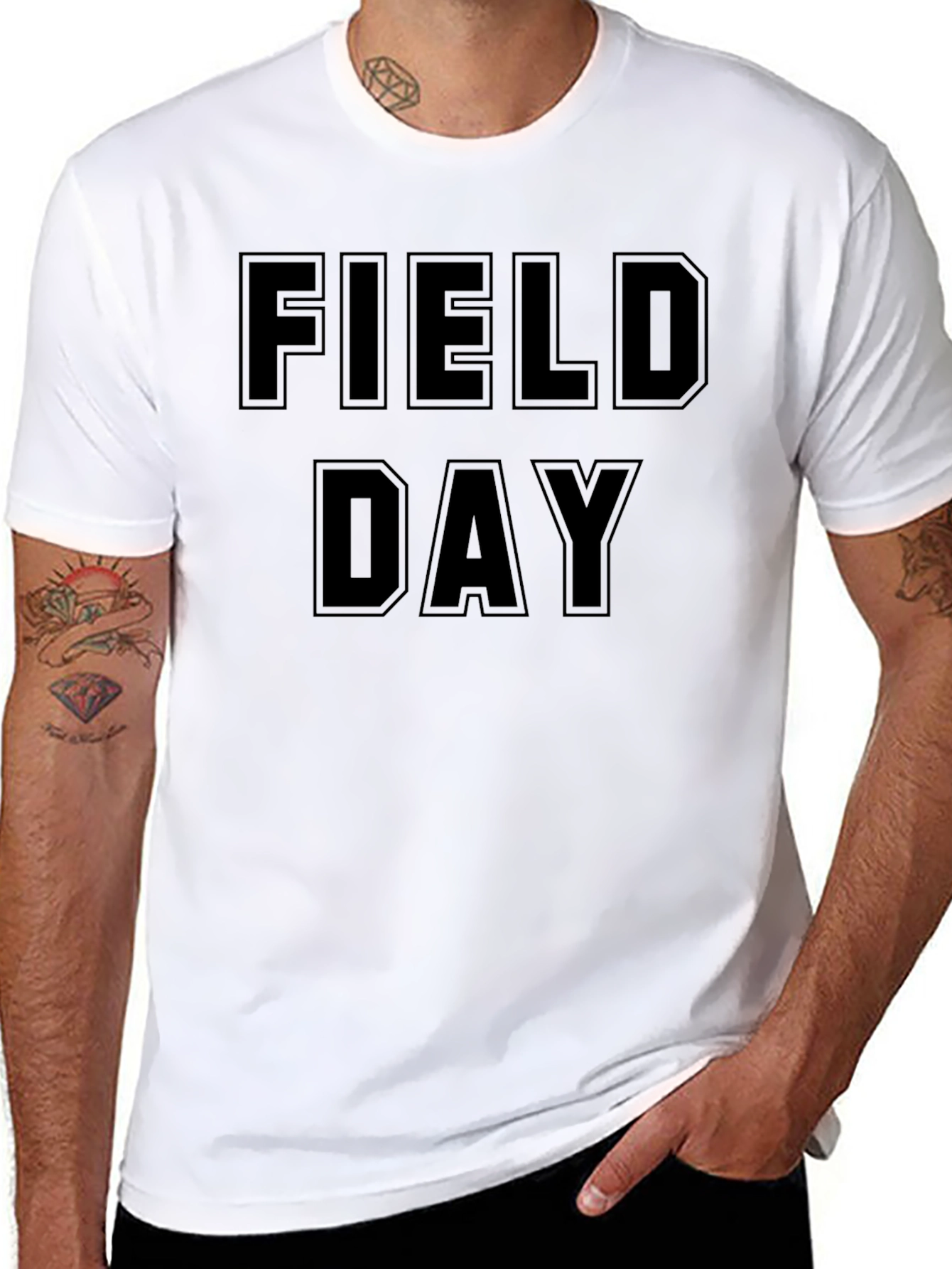 Field Day Black T-Shirt