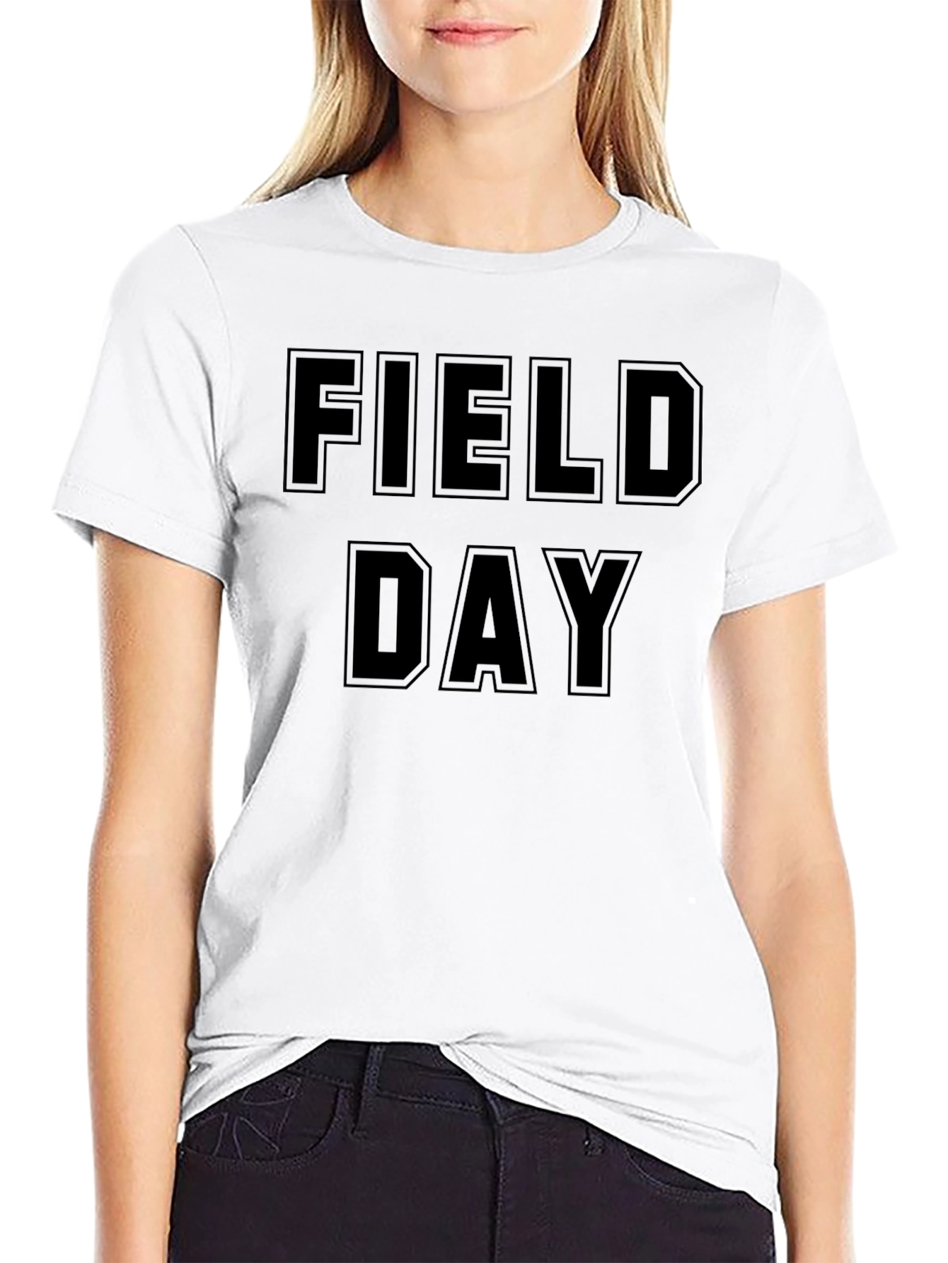 Field Day Black T-Shirt