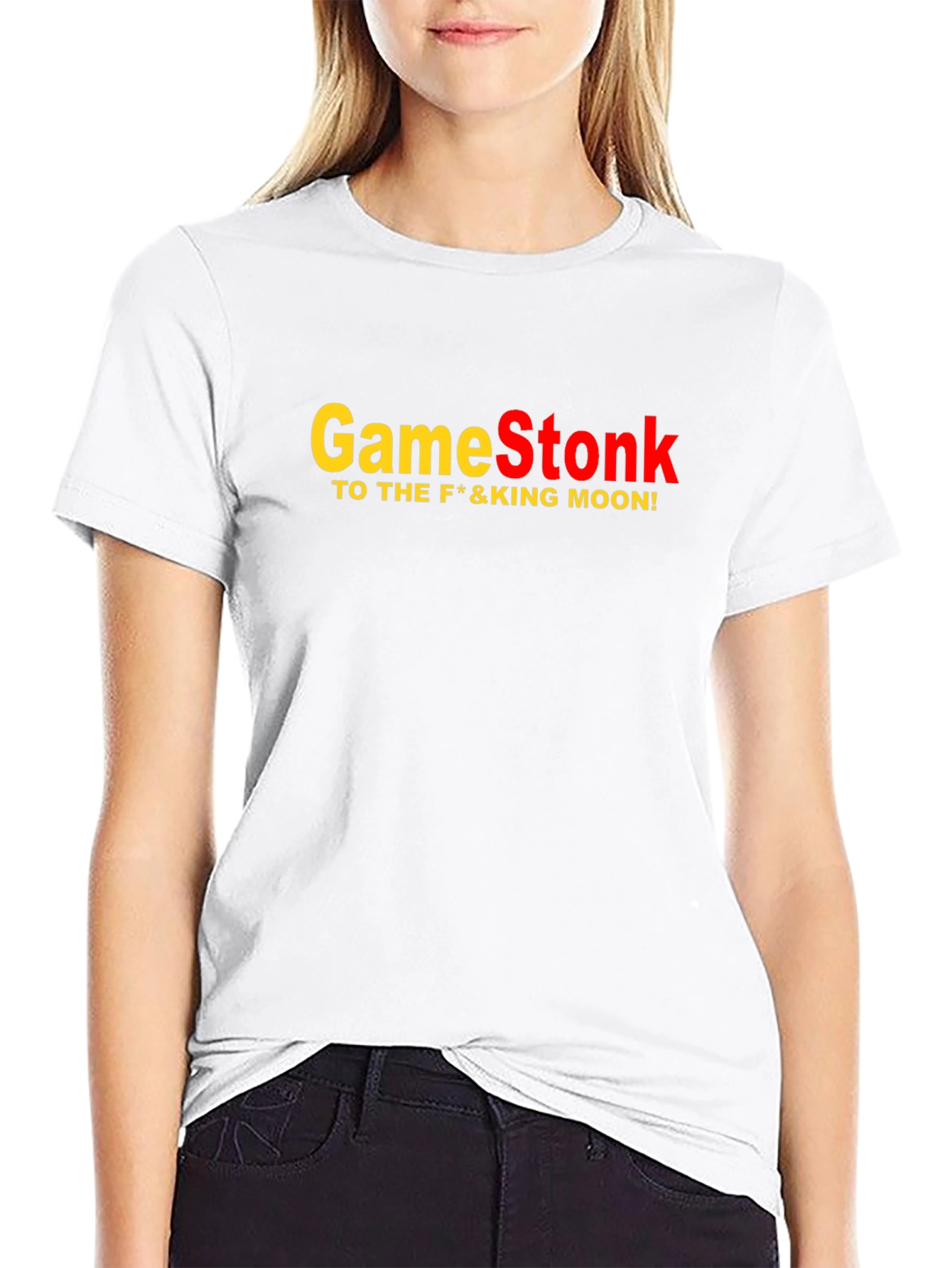 GameStonk Black T-Shirt - To the Moon!