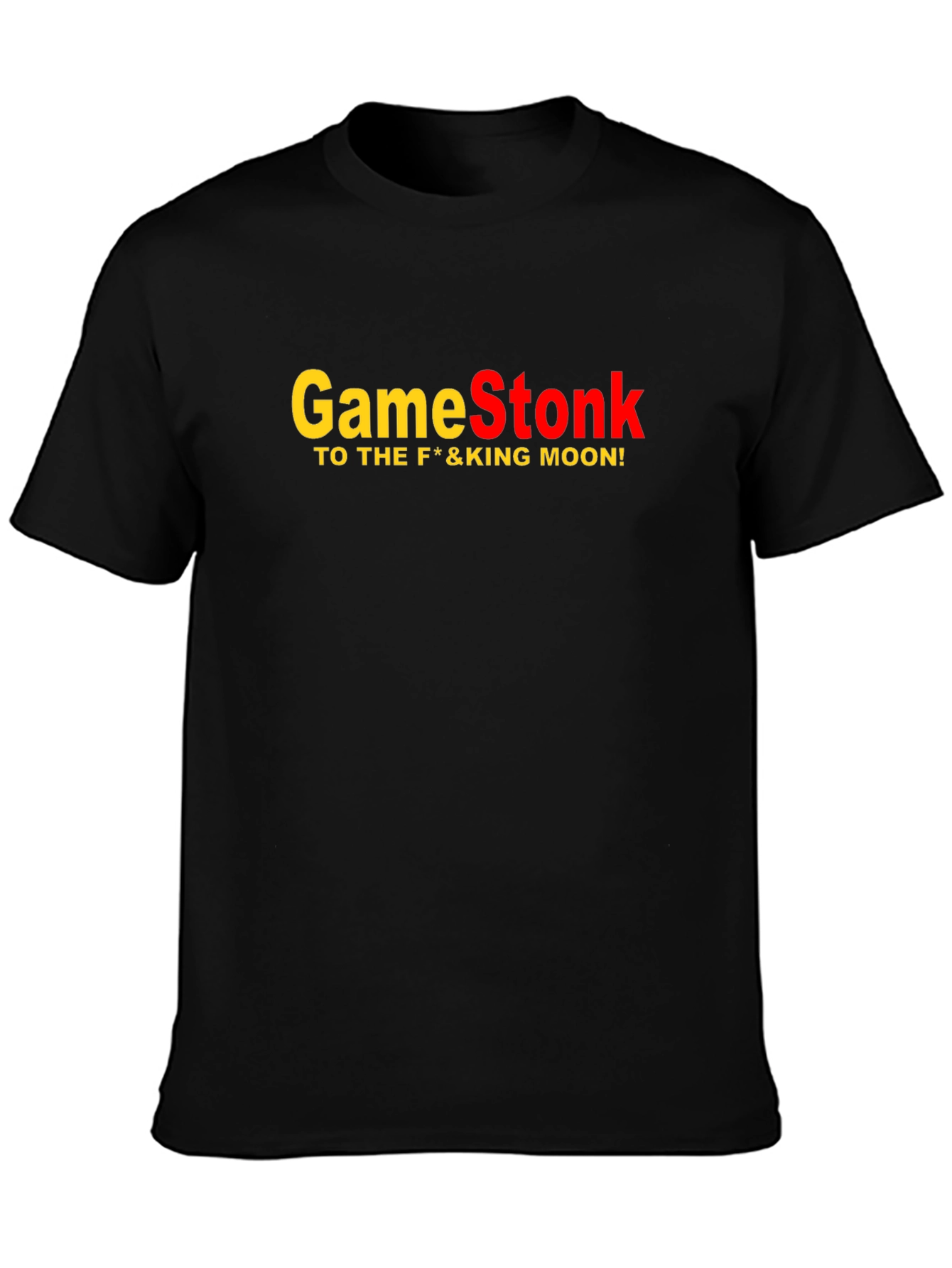 GameStonk Black T-Shirt - To the Moon!