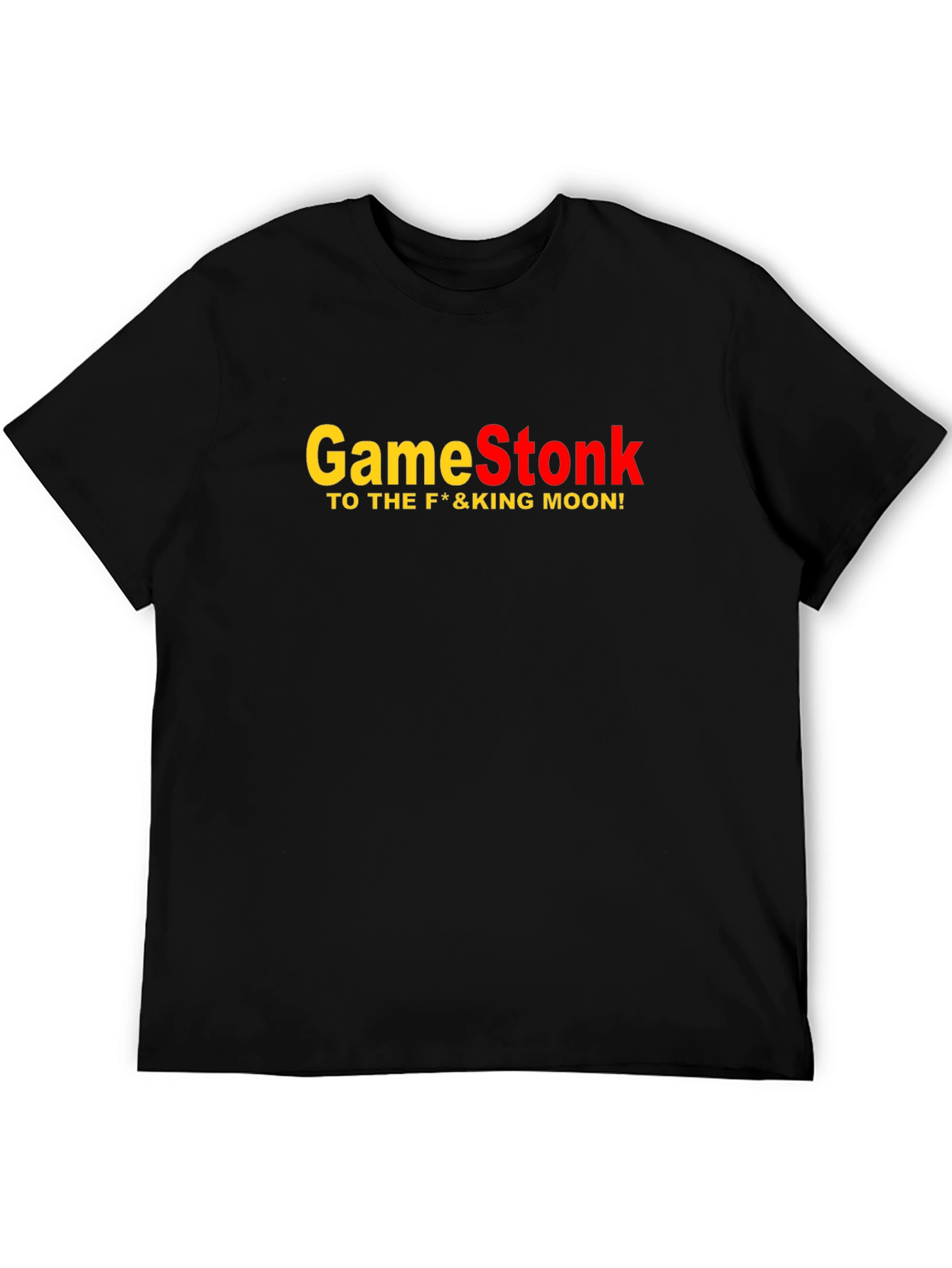 GameStonk Black T-Shirt - To the Moon!