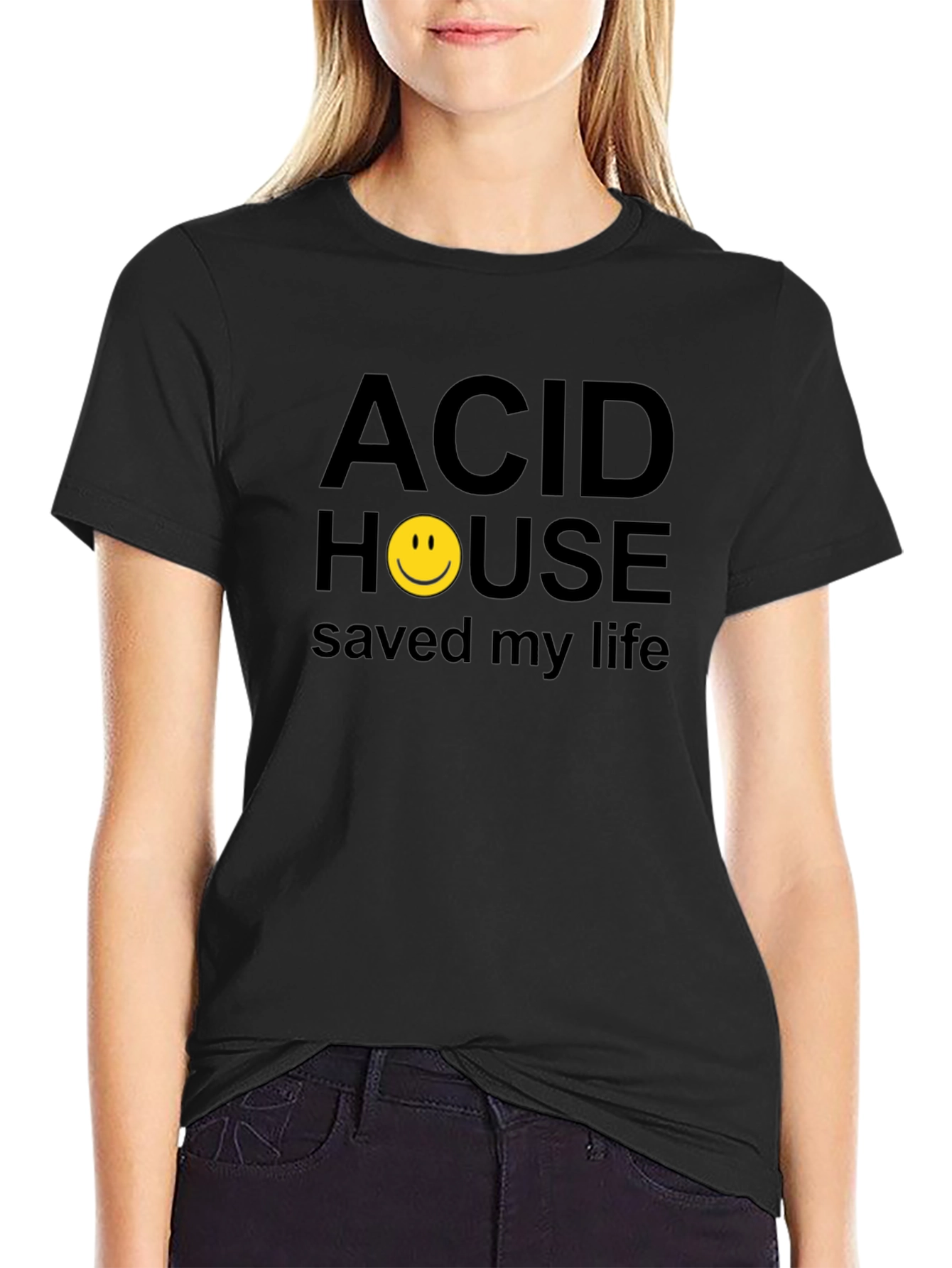 Acid House Saved My Life Graphic T-Shirt