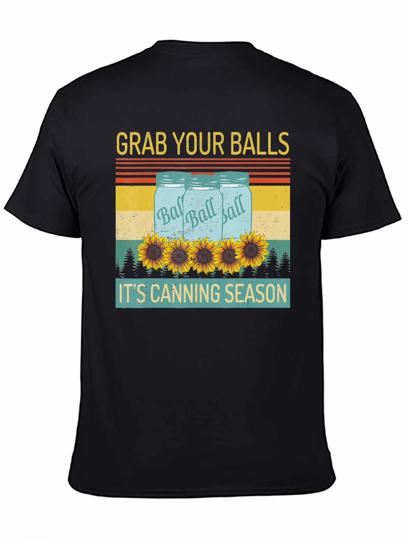 Grab Your Balls Canning Season Graphic T-Shirt