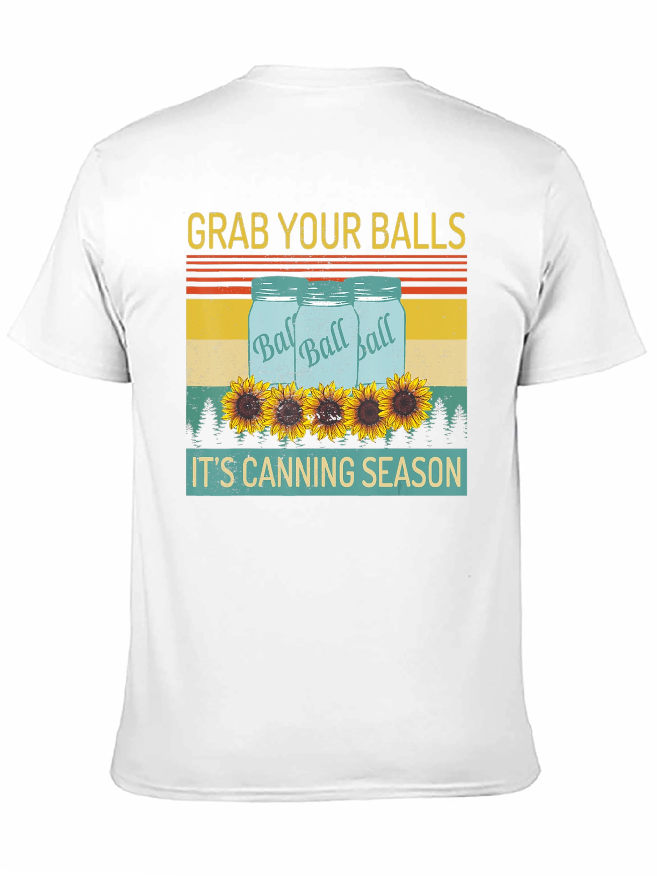 Grab Your Balls Canning Season Graphic T-Shirt