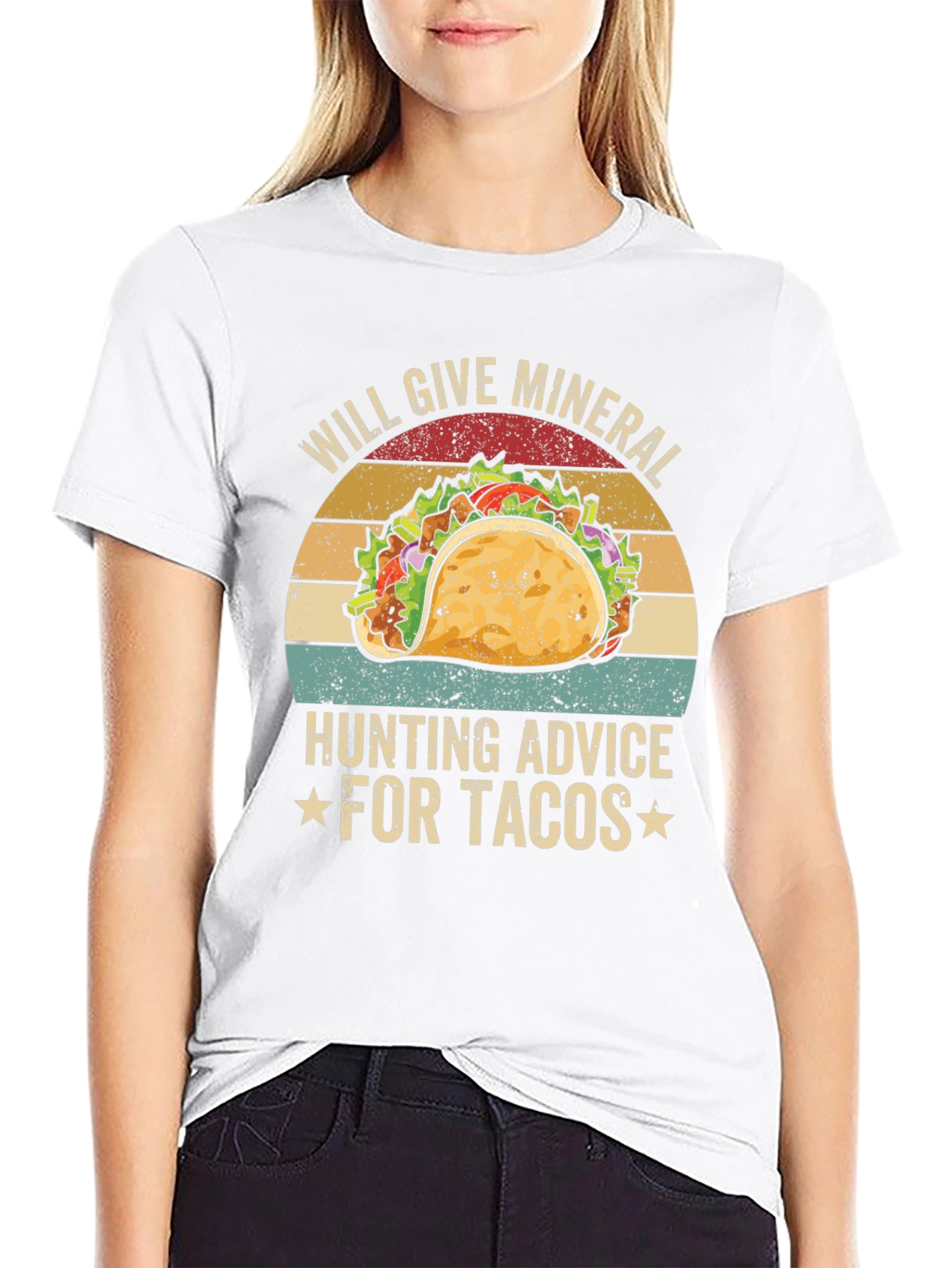 Taco Hunting Advice Graphic Tee