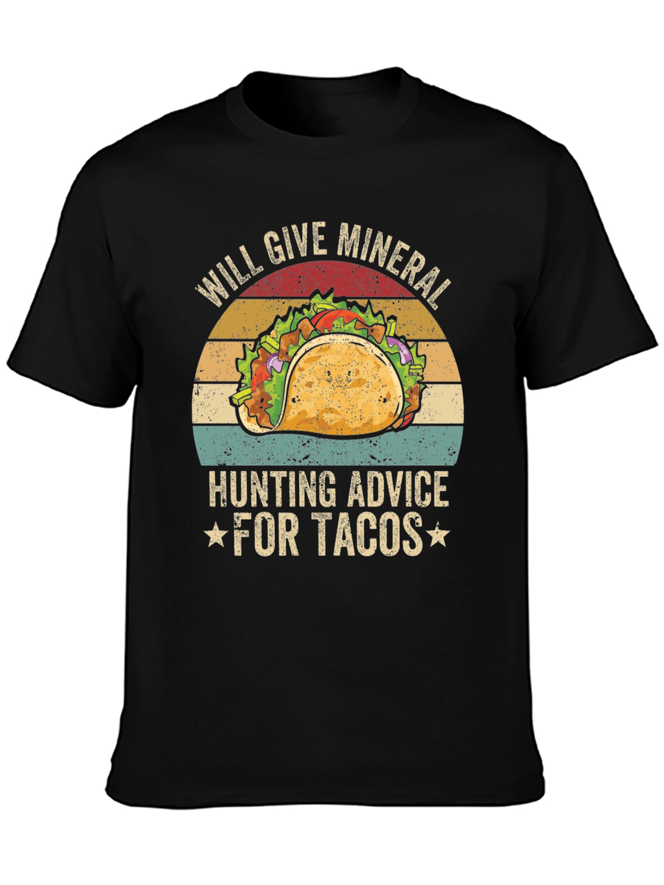 Taco Hunting Advice Graphic Tee