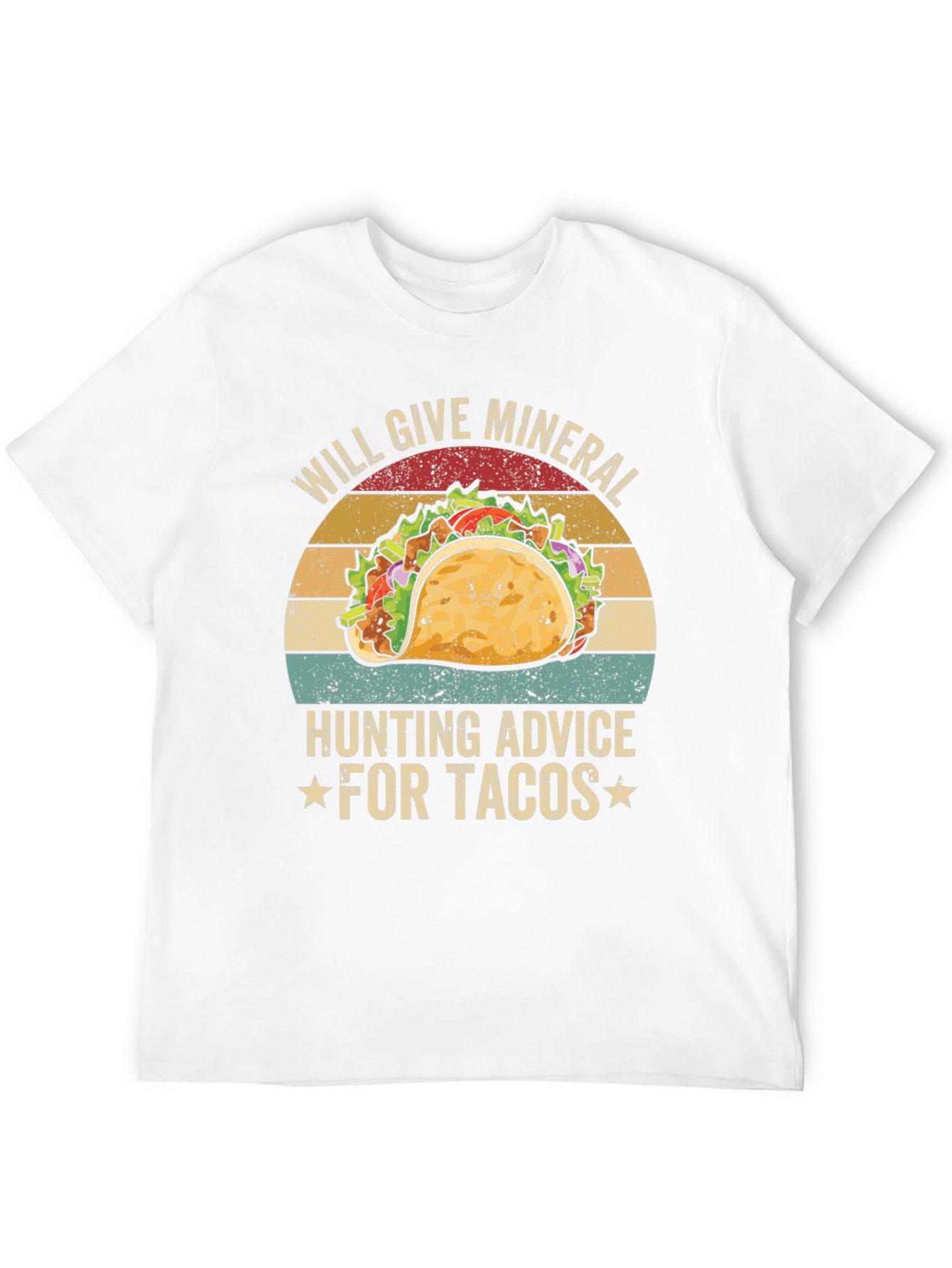 Taco Hunting Advice Graphic Tee