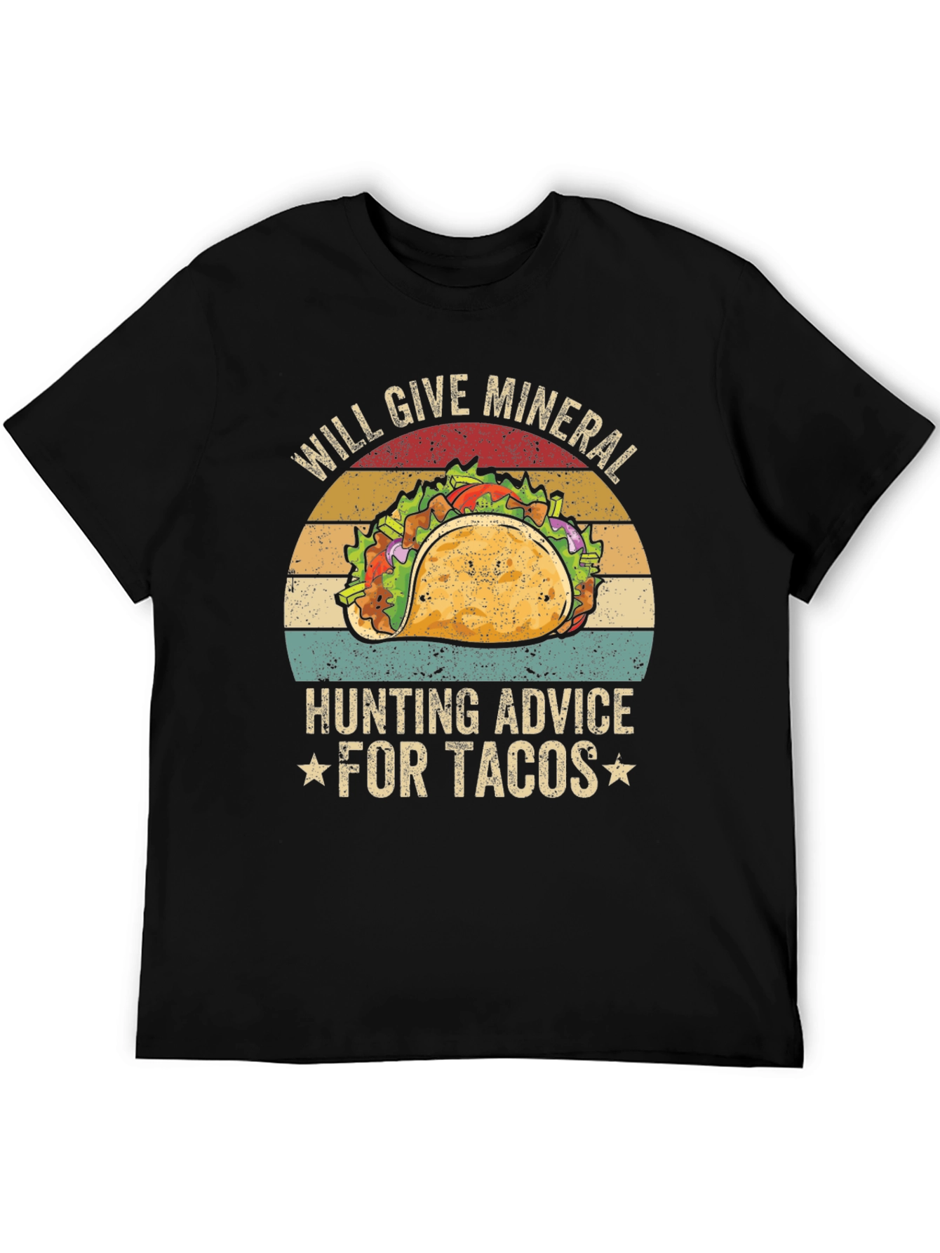 Taco Hunting Advice Graphic Tee