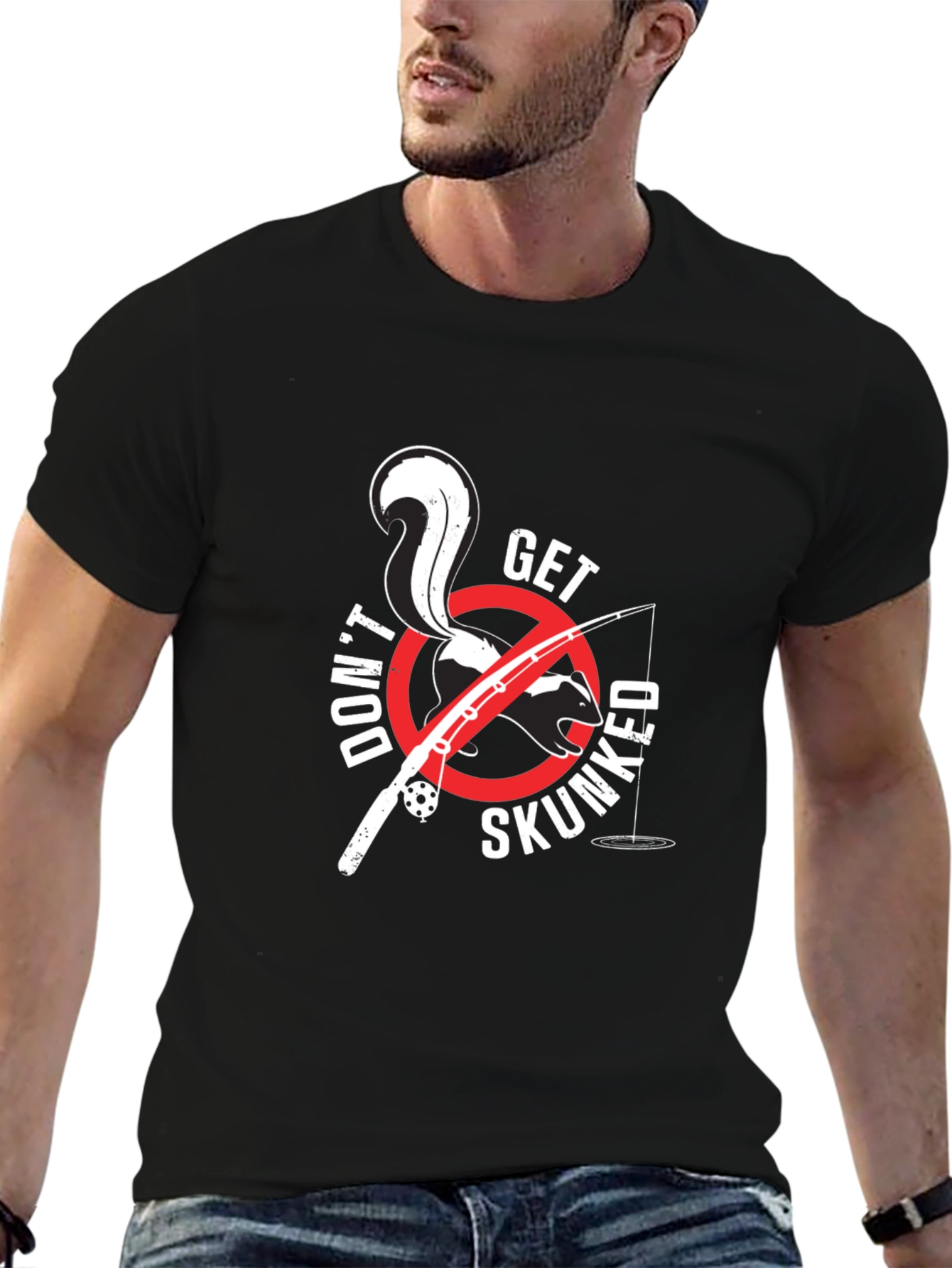Dont Get Skunked Fishing T-Shirt