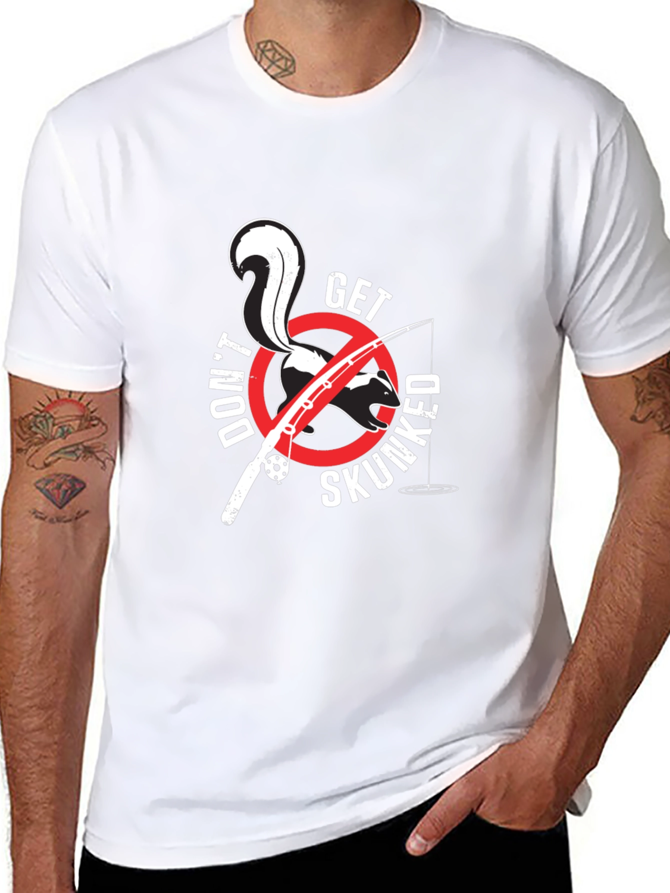 Dont Get Skunked Fishing T-Shirt