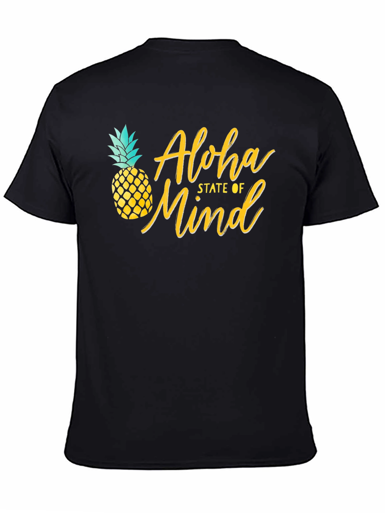 Aloha State of Mind Pineapple Graphic T-Shirt