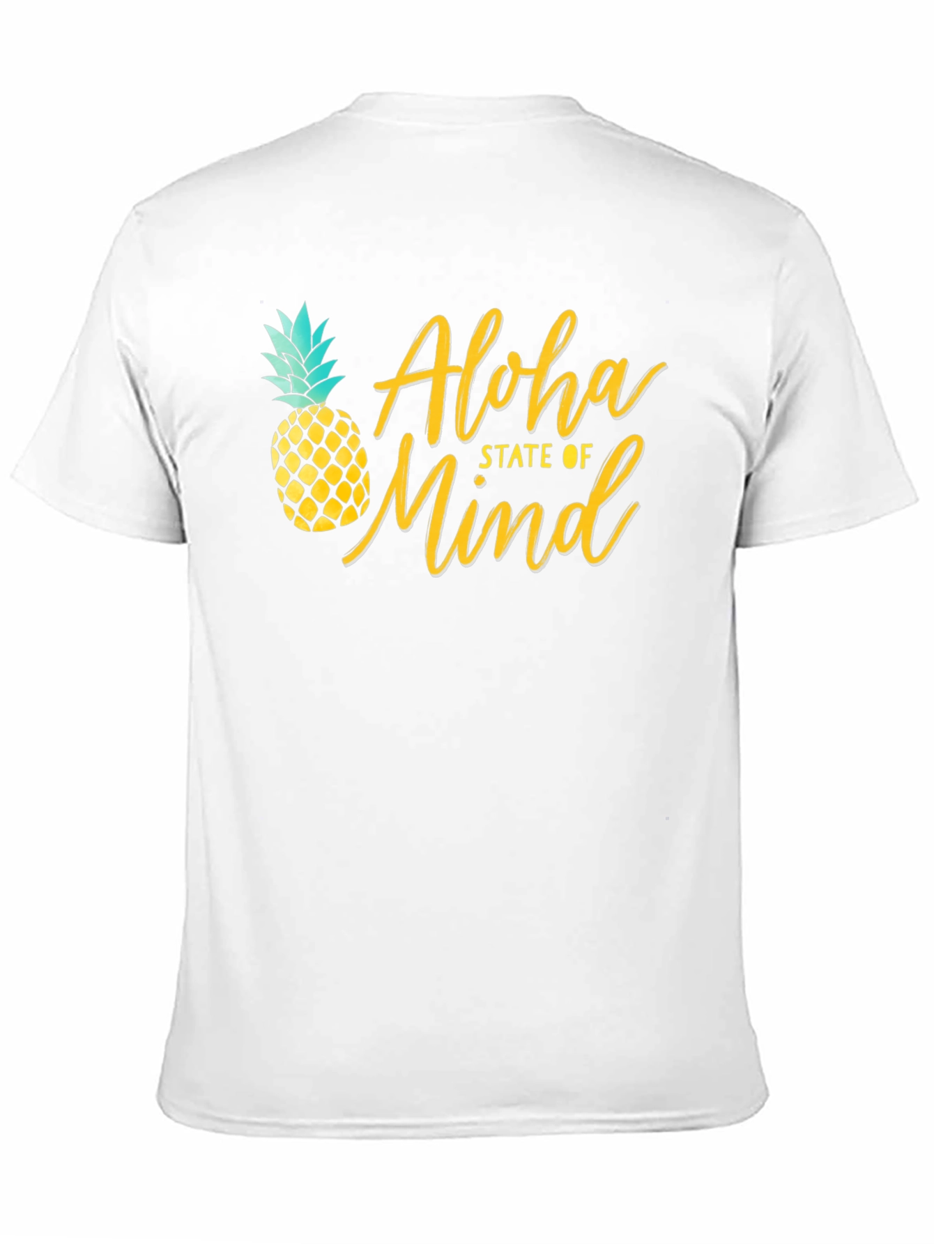Aloha State of Mind Pineapple Graphic T-Shirt