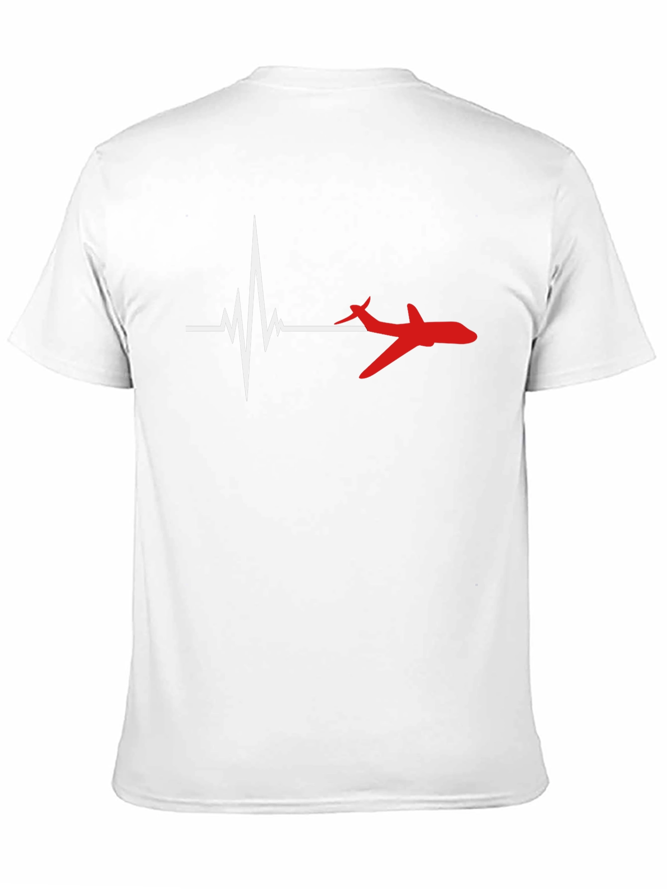 Pilot Heartbeat T-Shirt - Aviation Lover Gift