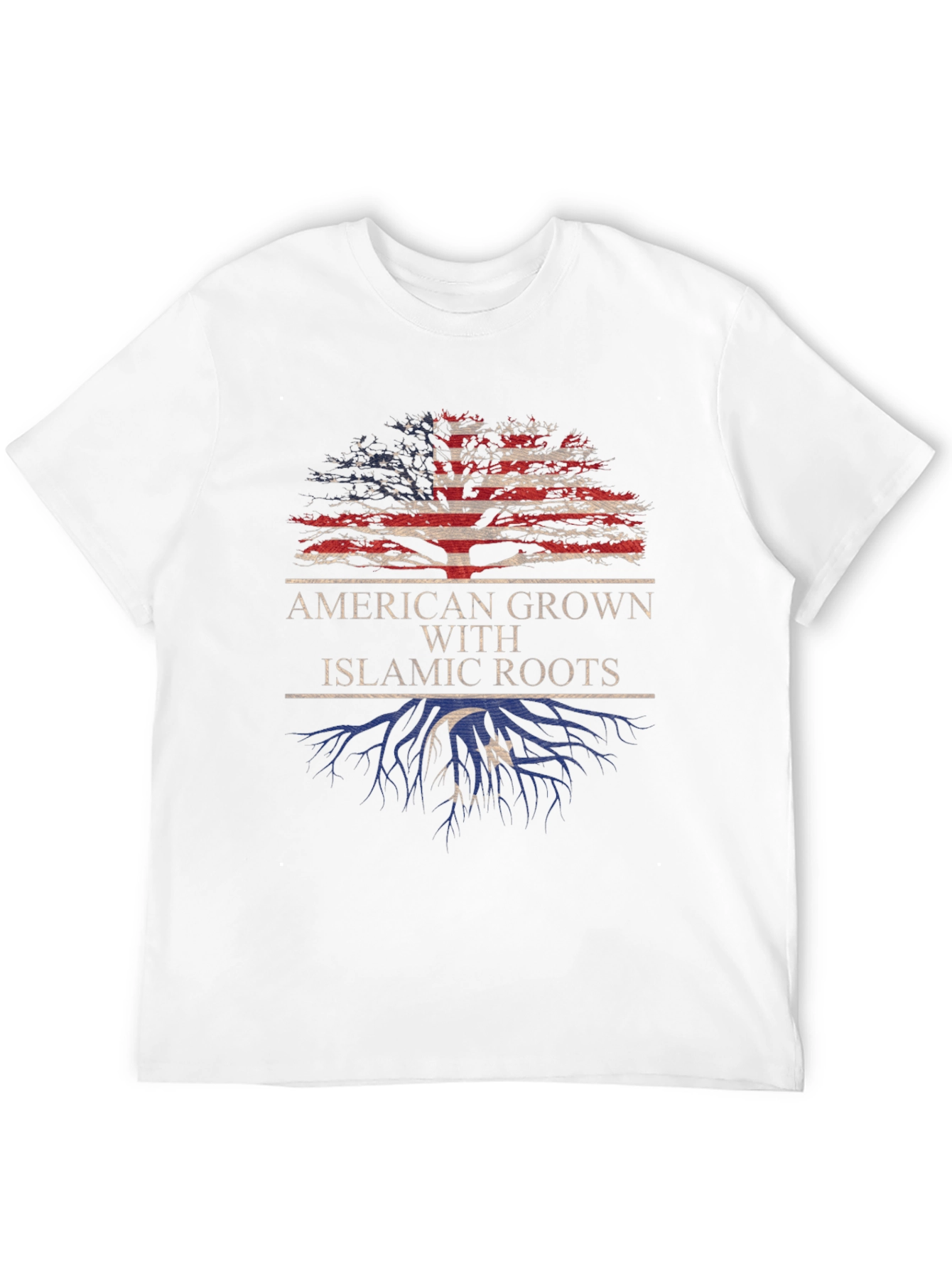 American Grown With Islamic Roots T-Shirt