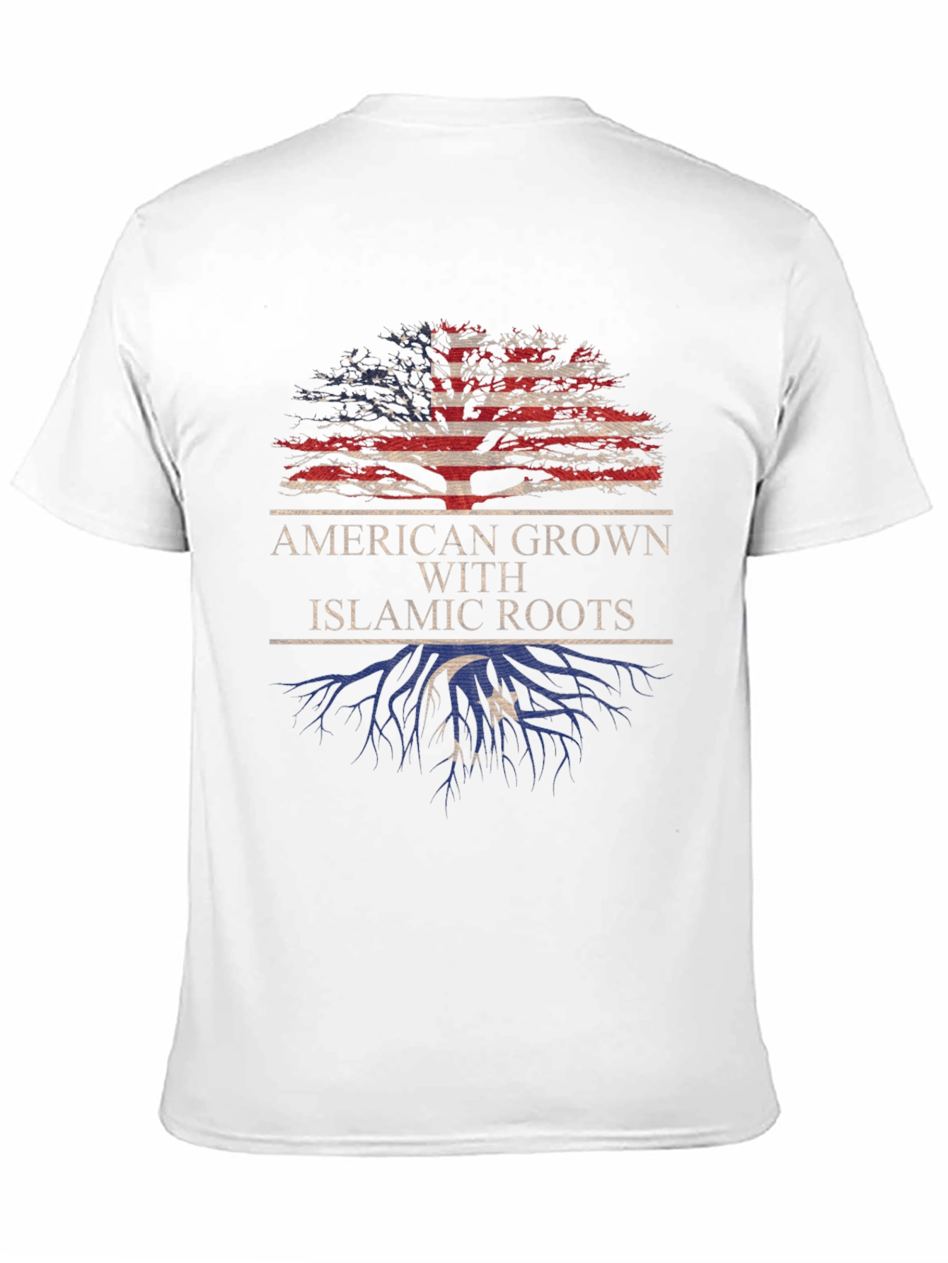 American Grown With Islamic Roots T-Shirt