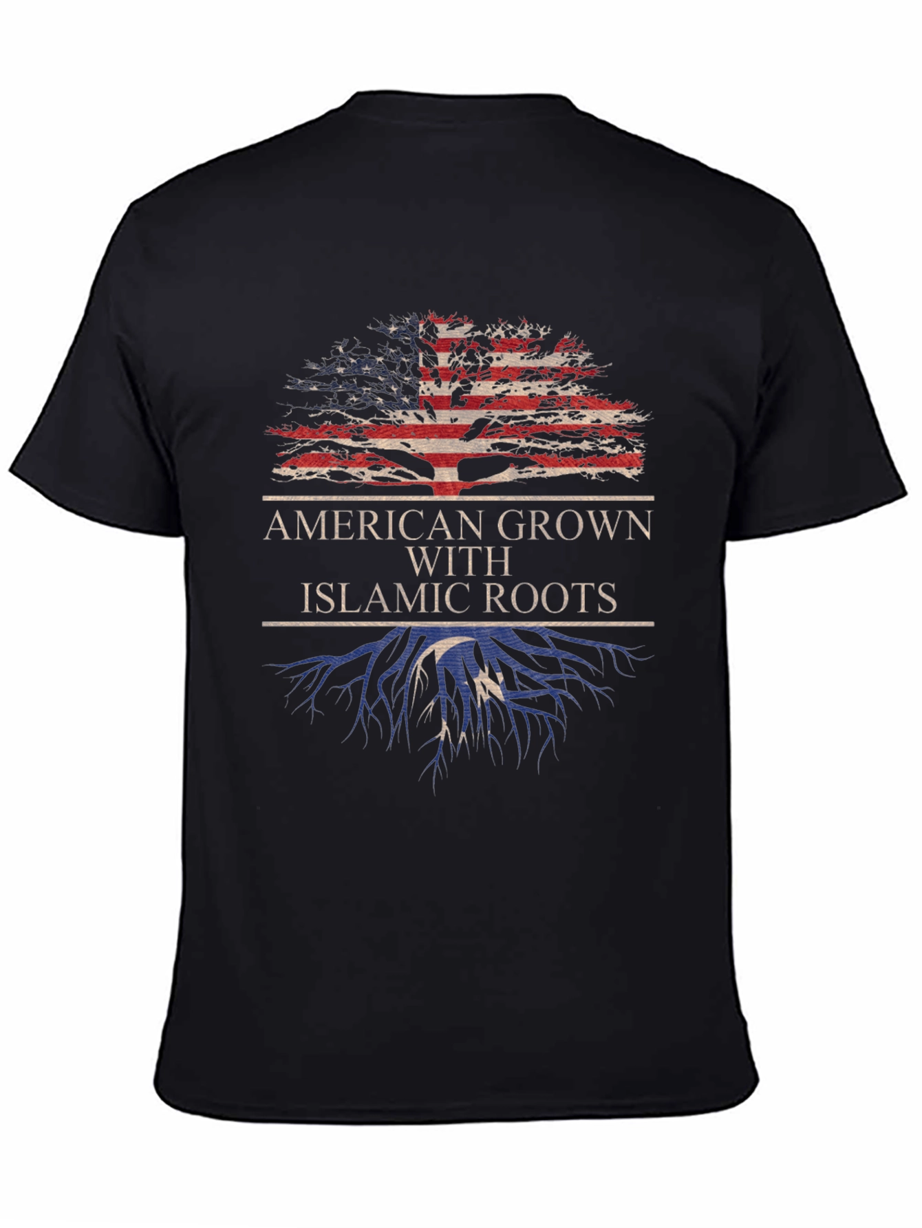 American Grown With Islamic Roots T-Shirt