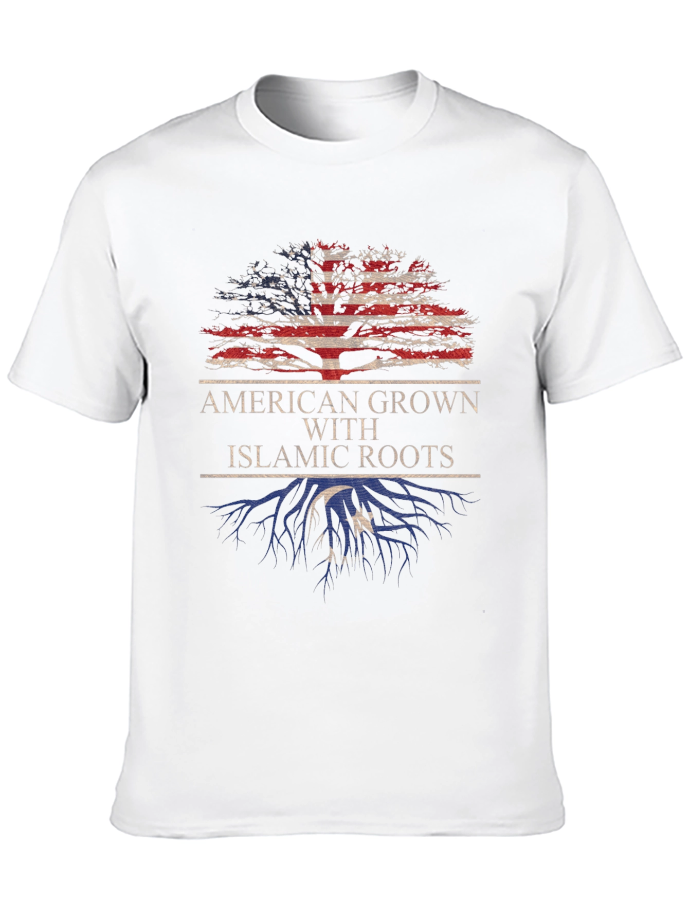 American Grown With Islamic Roots T-Shirt