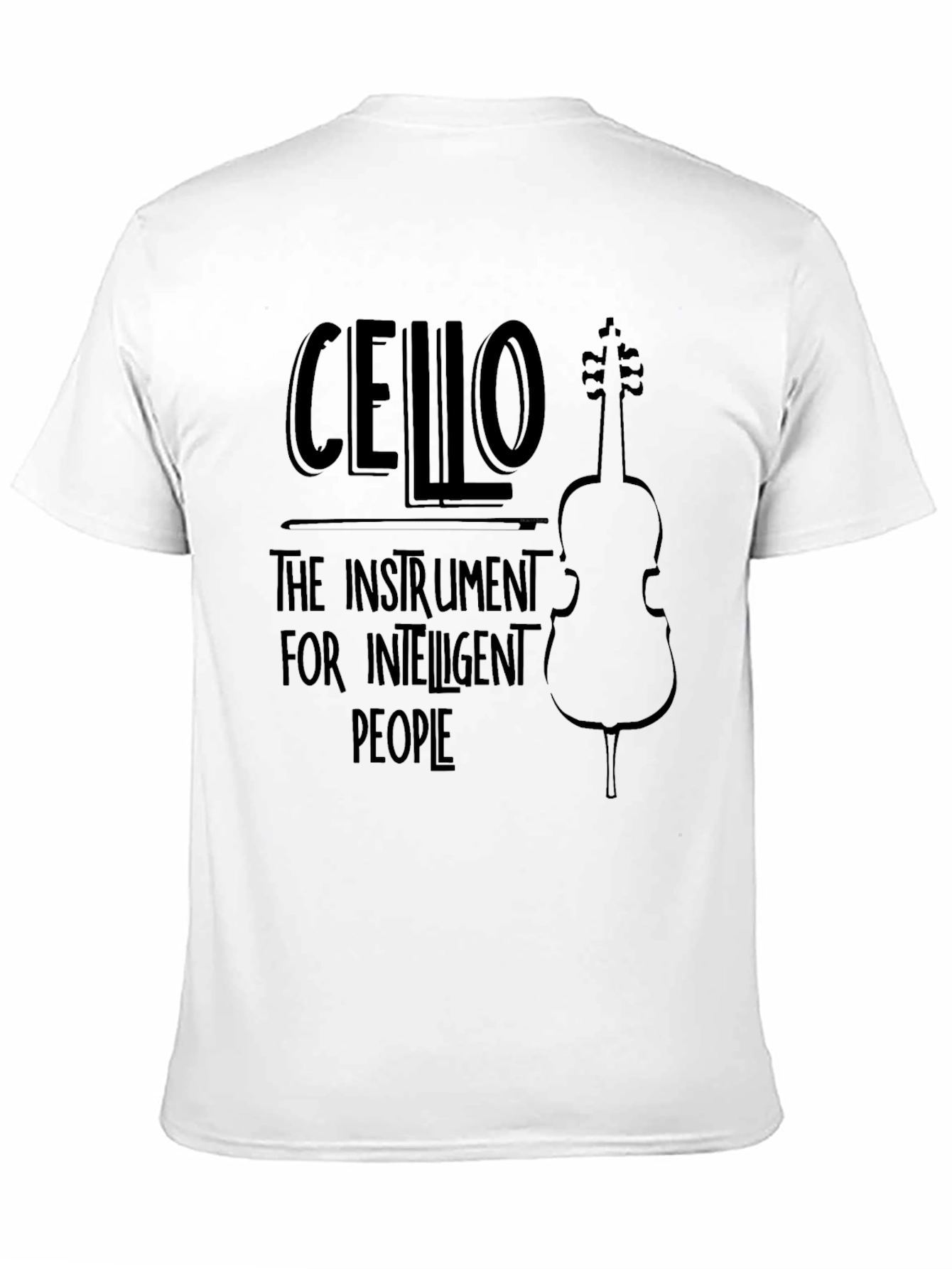 Cello Instrument Graphic T-Shirt