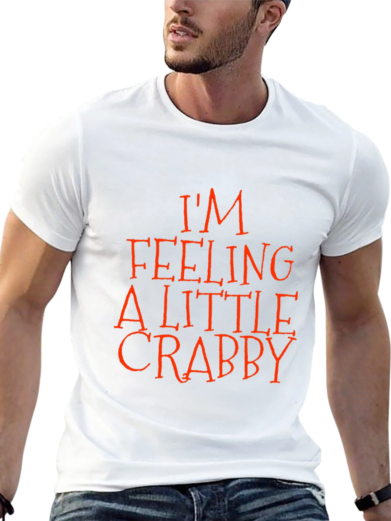 Crabby Mood Black T-Shirt