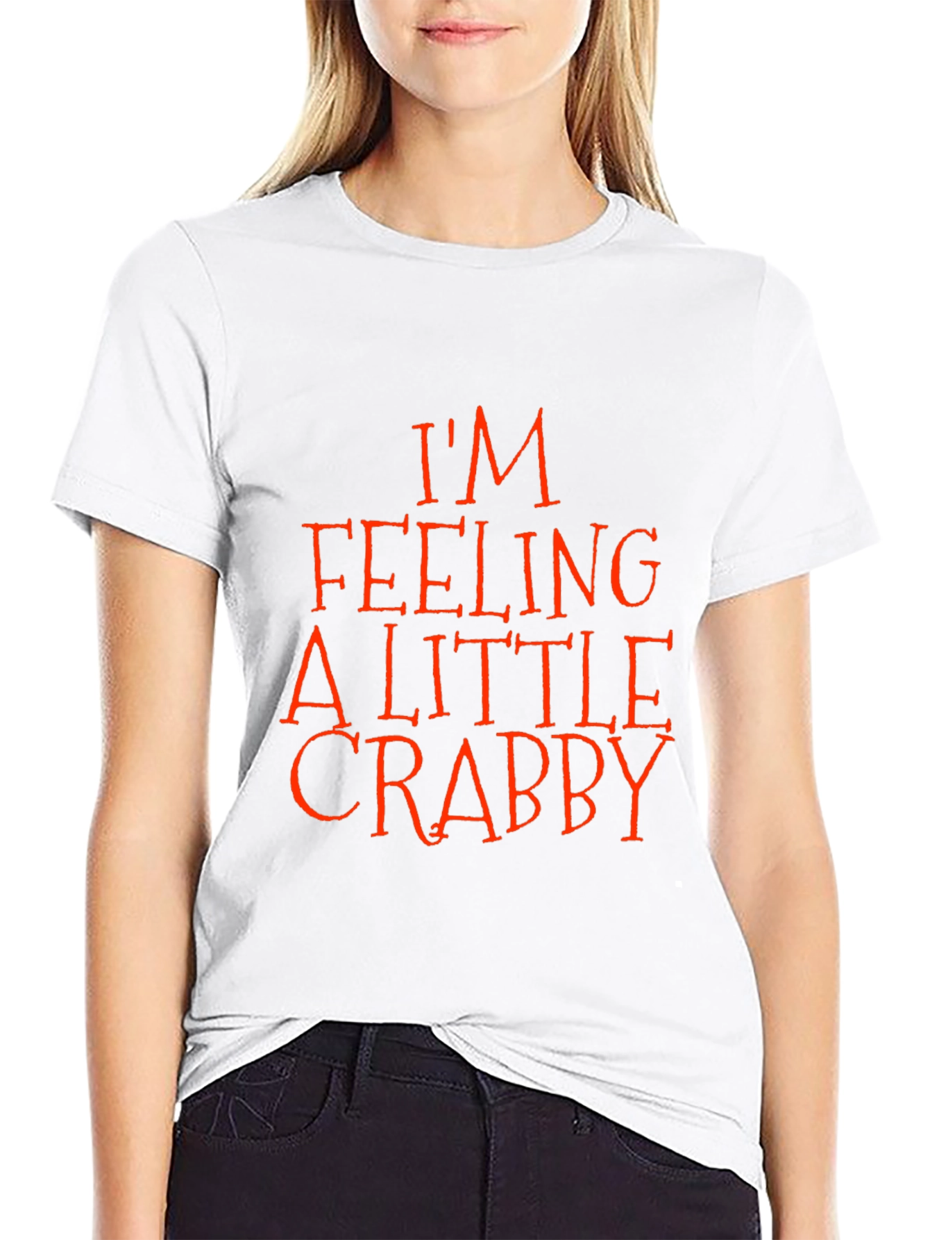 Crabby Mood Black T-Shirt