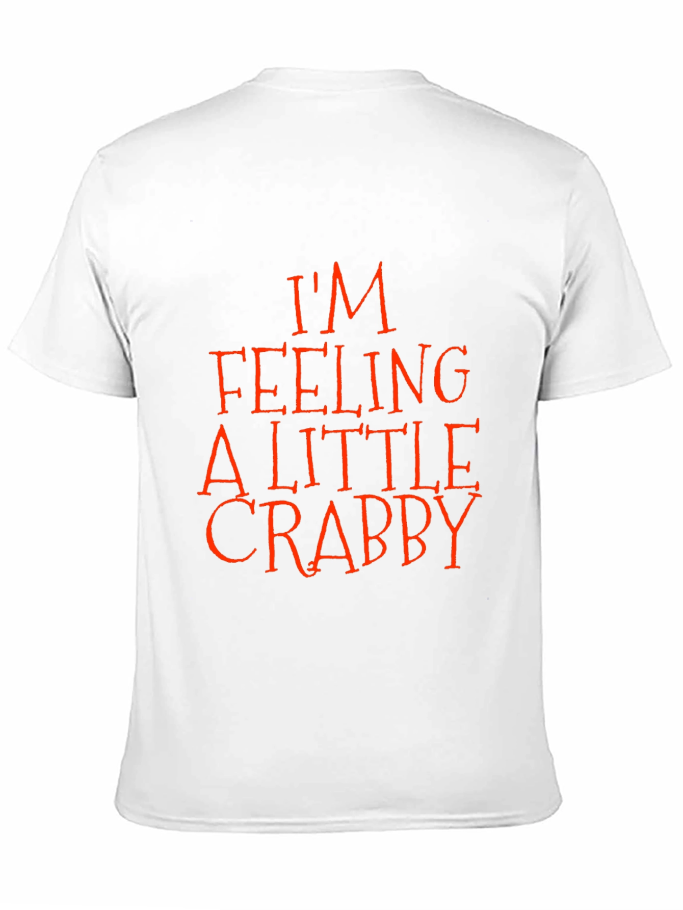 Crabby Mood Black T-Shirt