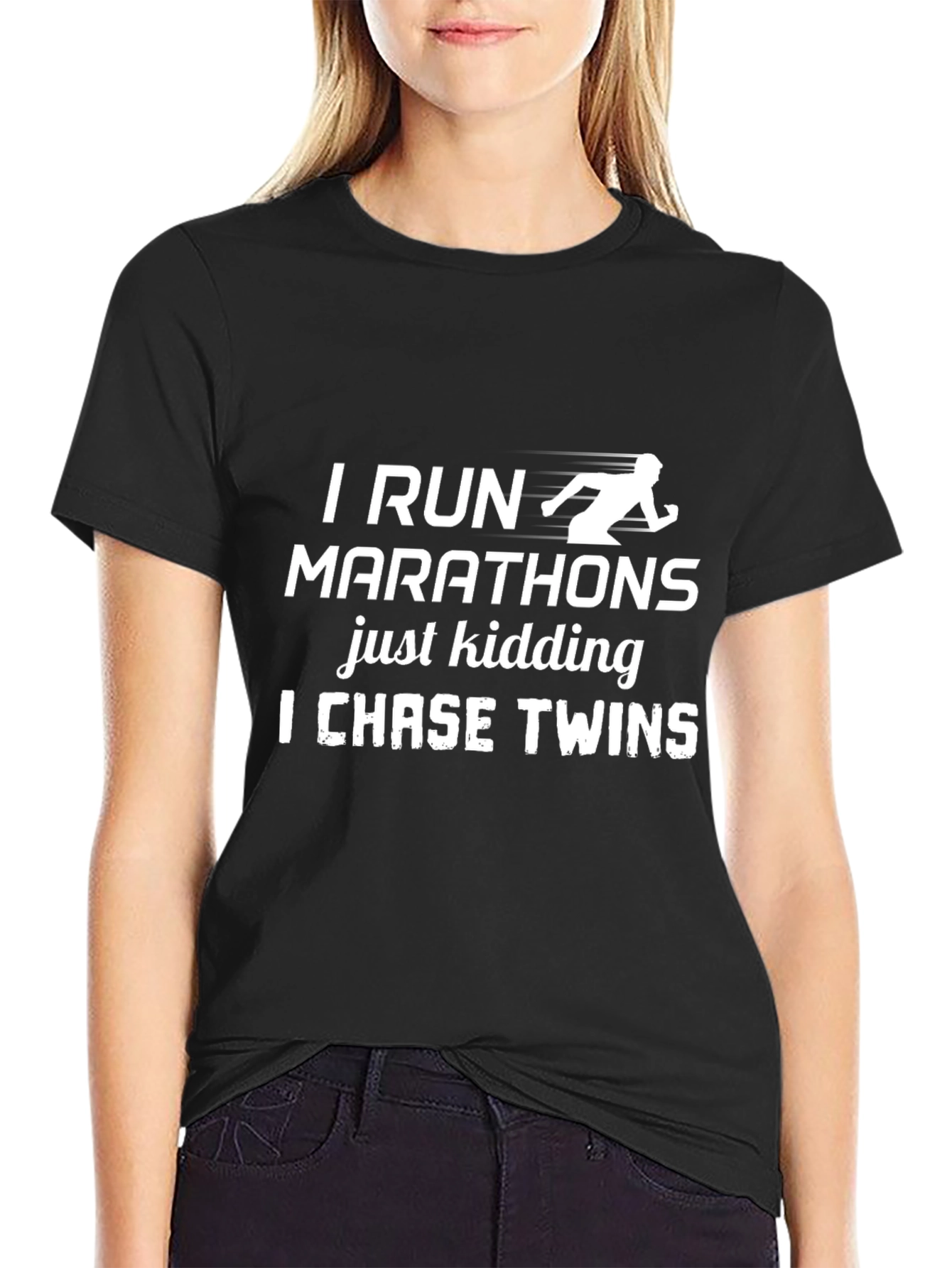 I Run Marathons Just Kidding T-Shirt