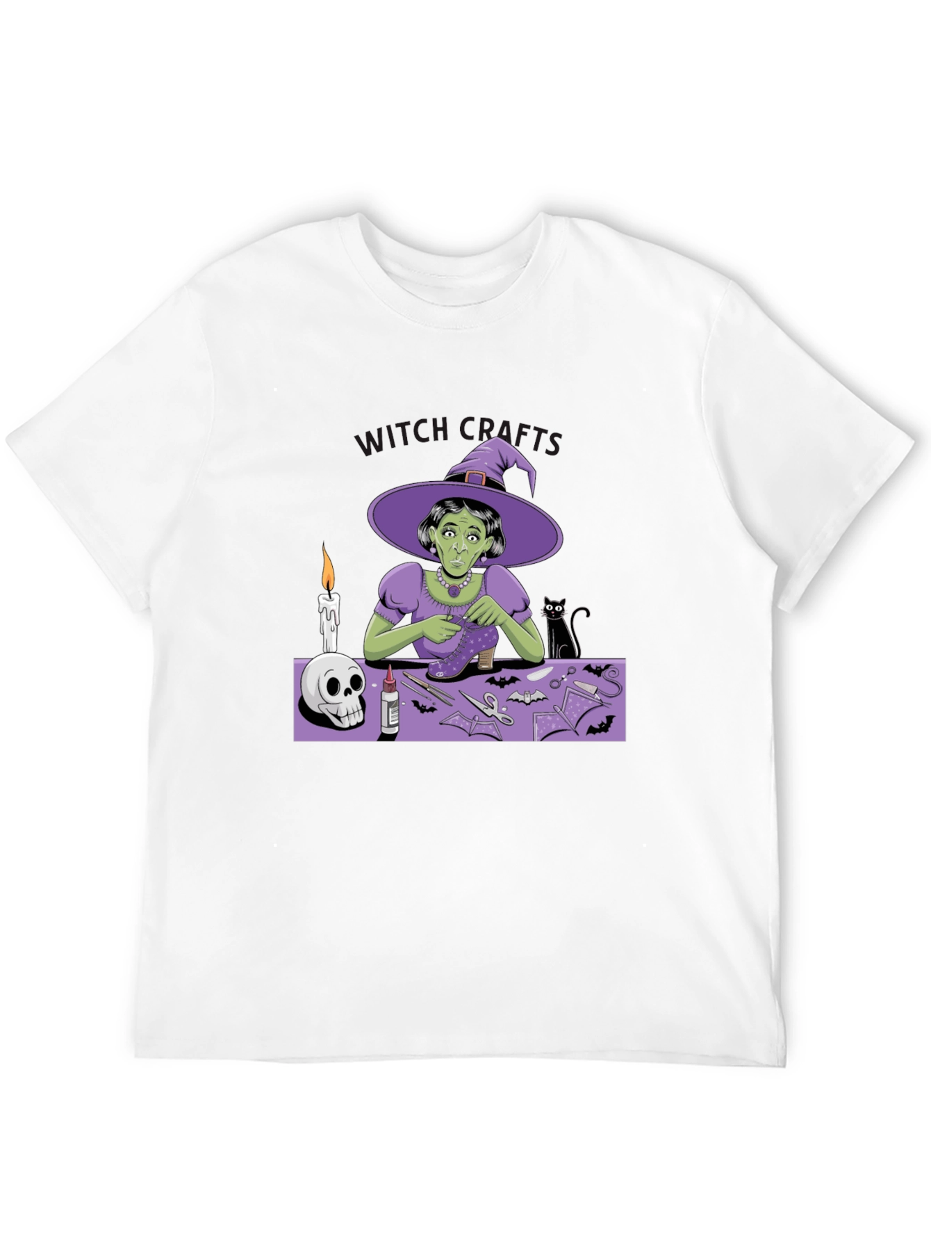 Witch Crafts T-Shirt - Spooky Season Apparel