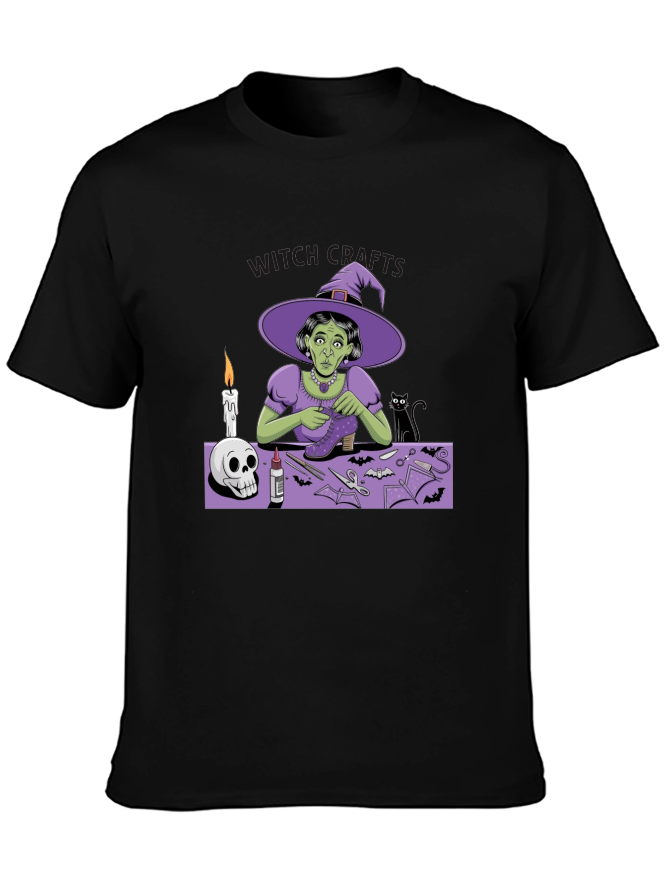 Witch Crafts T-Shirt - Spooky Season Apparel