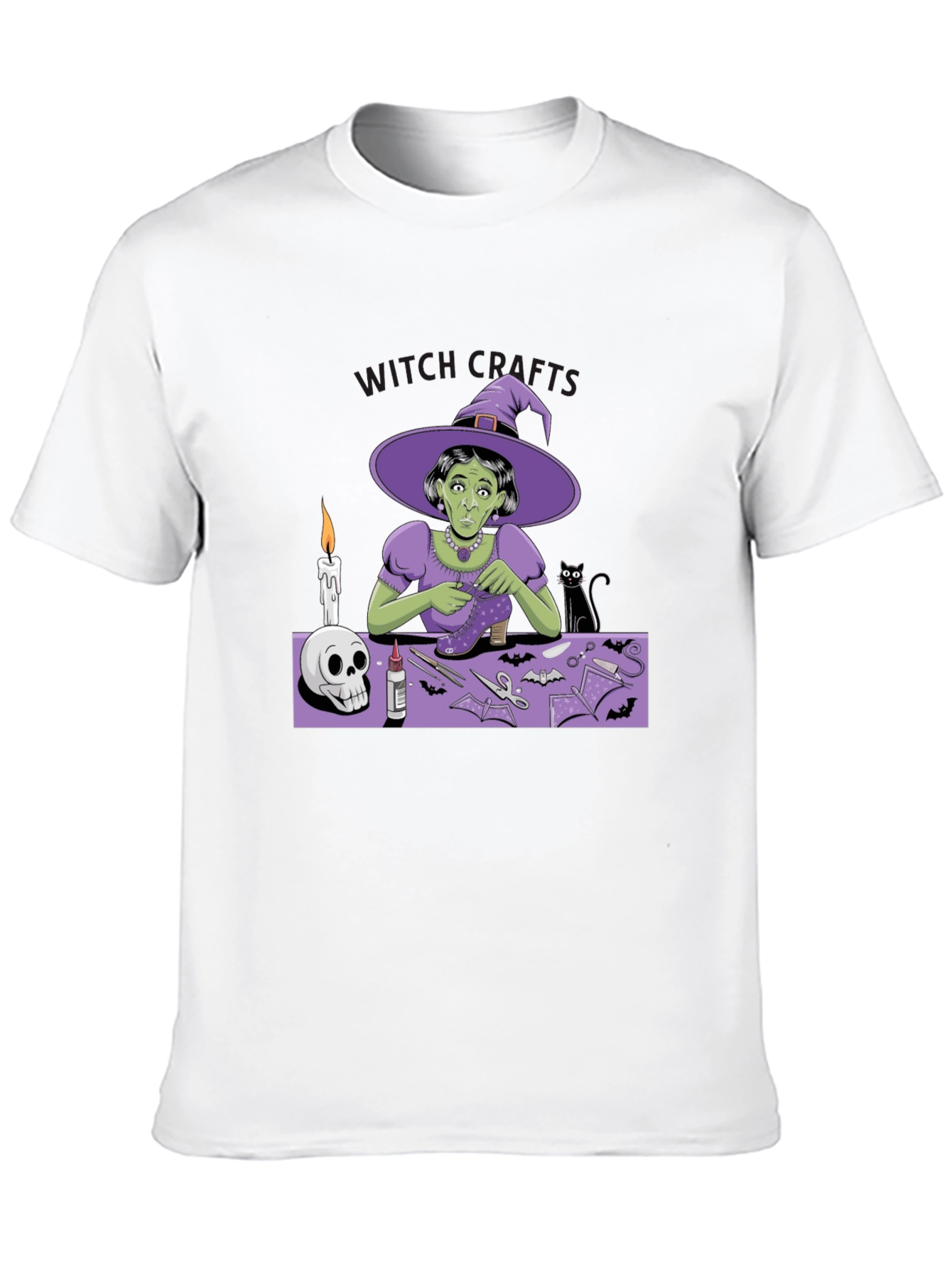Witch Crafts T-Shirt - Spooky Season Apparel