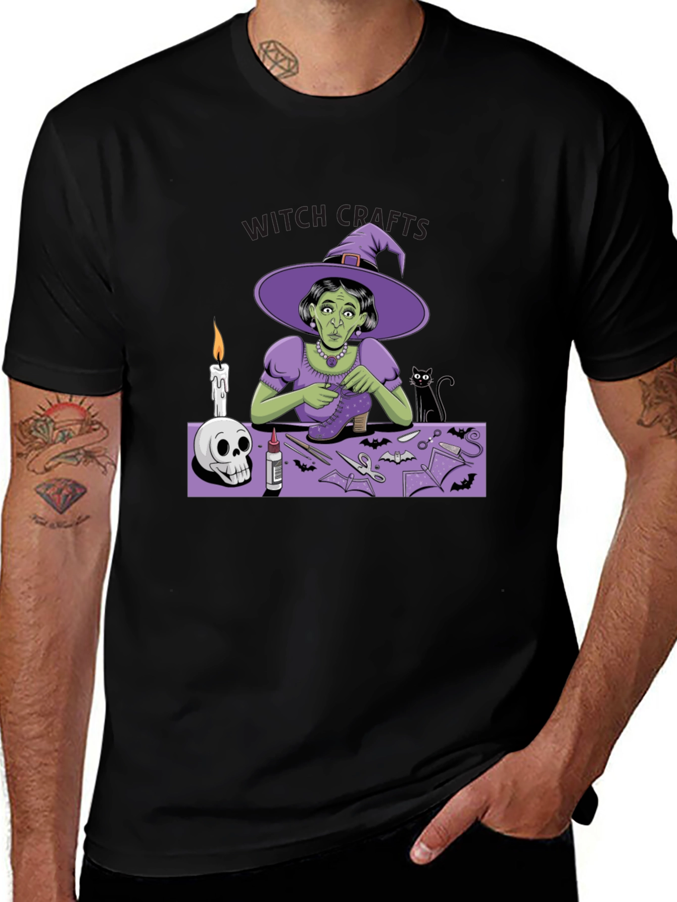 Witch Crafts T-Shirt - Spooky Season Apparel