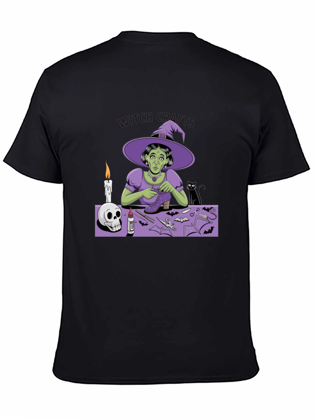Witch Crafts T-Shirt - Spooky Season Apparel