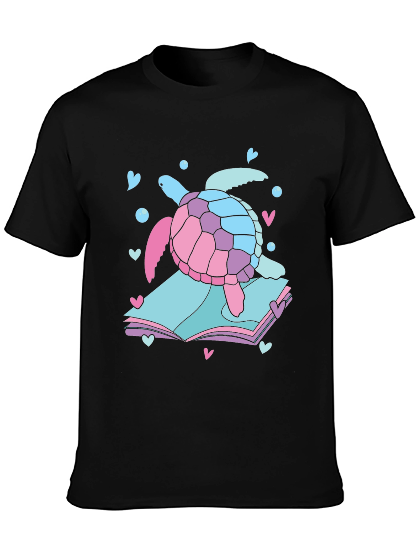 Turtle Book Lover Tee - Cute & Quirky Design
