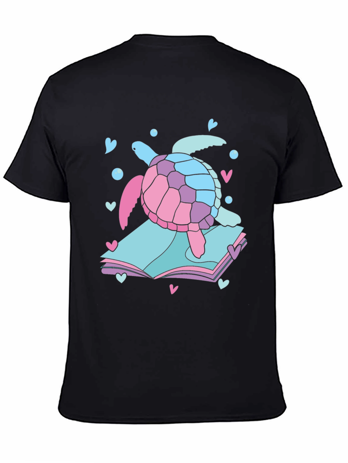 Turtle Book Lover Tee - Cute & Quirky Design