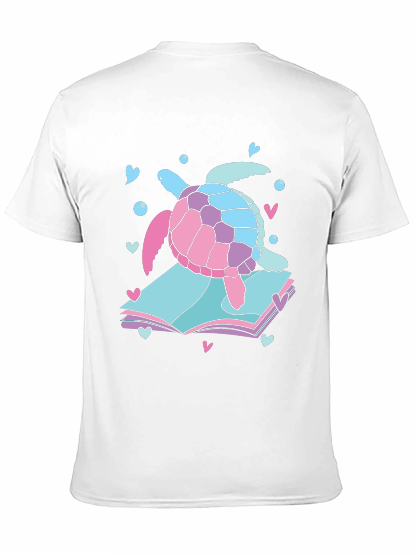 Turtle Book Lover Tee - Cute & Quirky Design