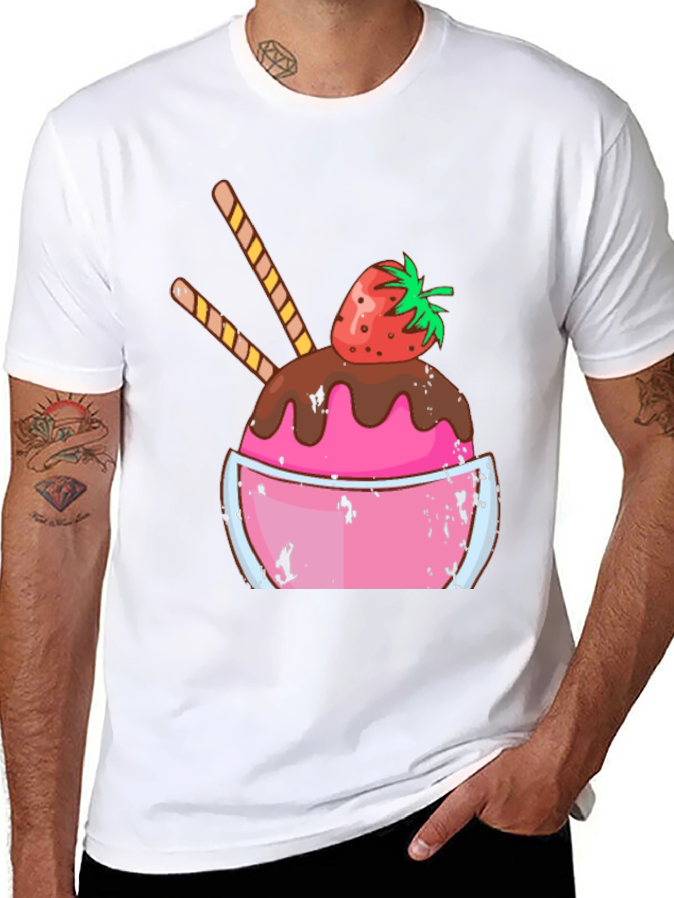 Strawberry Ice Cream T-Shirt