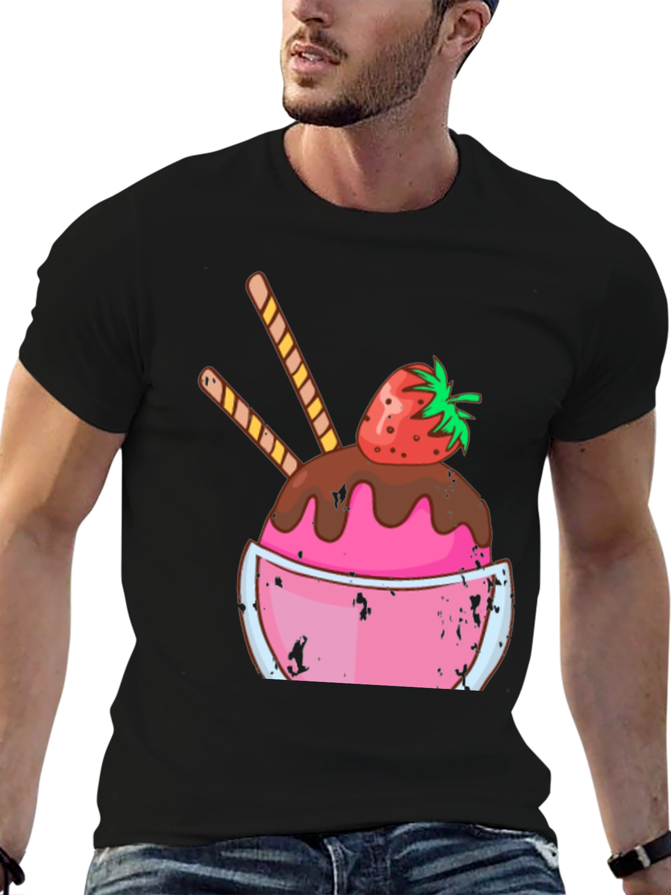 Strawberry Ice Cream T-Shirt