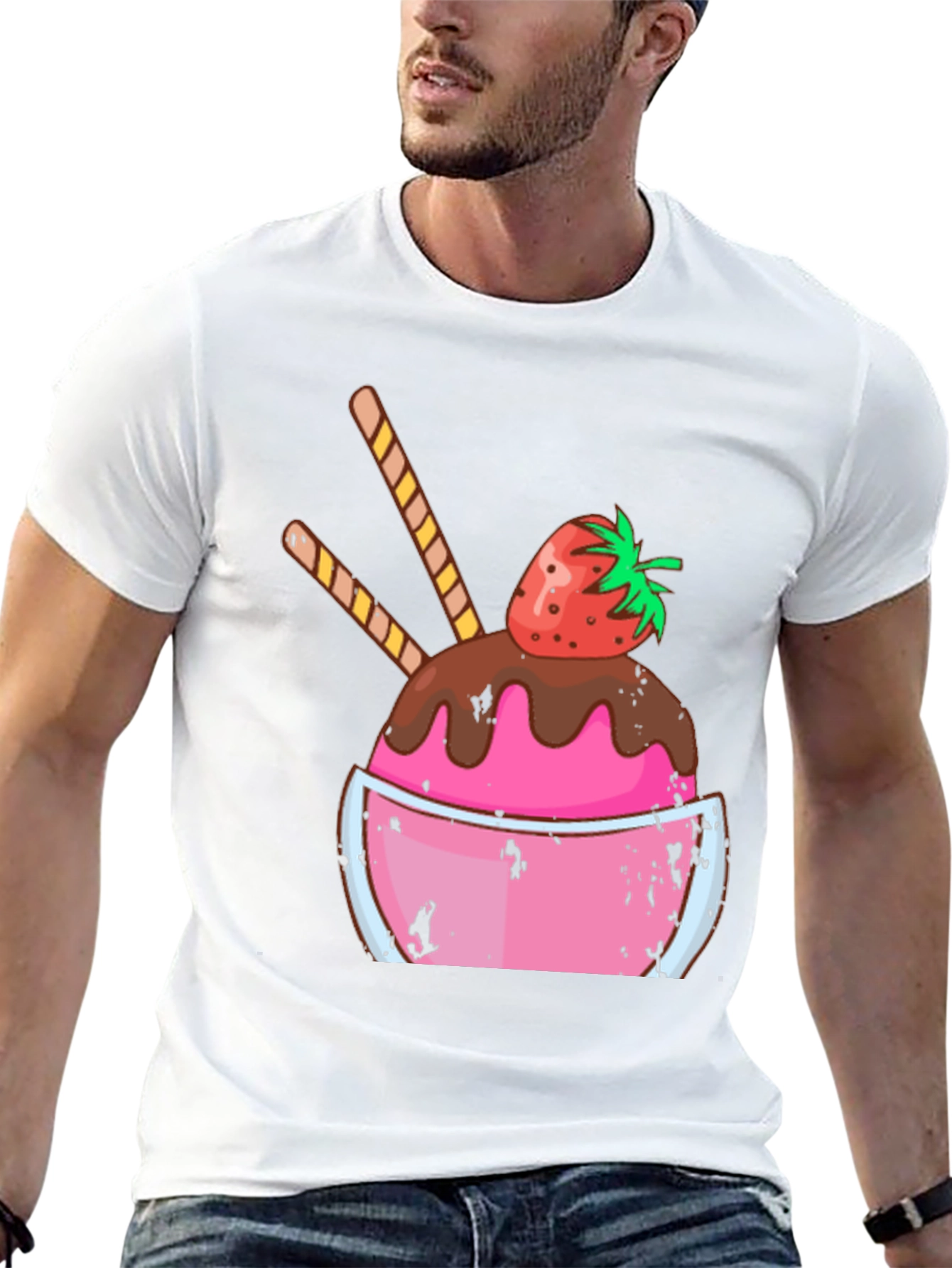 Strawberry Ice Cream T-Shirt