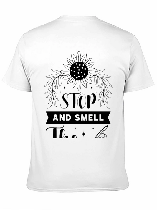 Stop and Smell the Flowers Graphic Tee