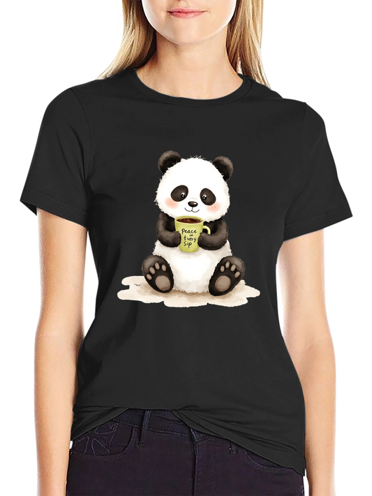 Panda Peace in Every Sip T-Shirt