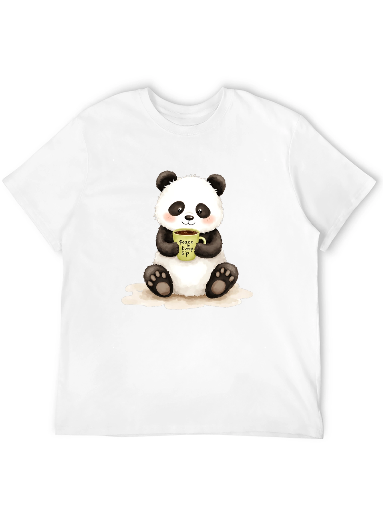 Panda Peace in Every Sip T-Shirt