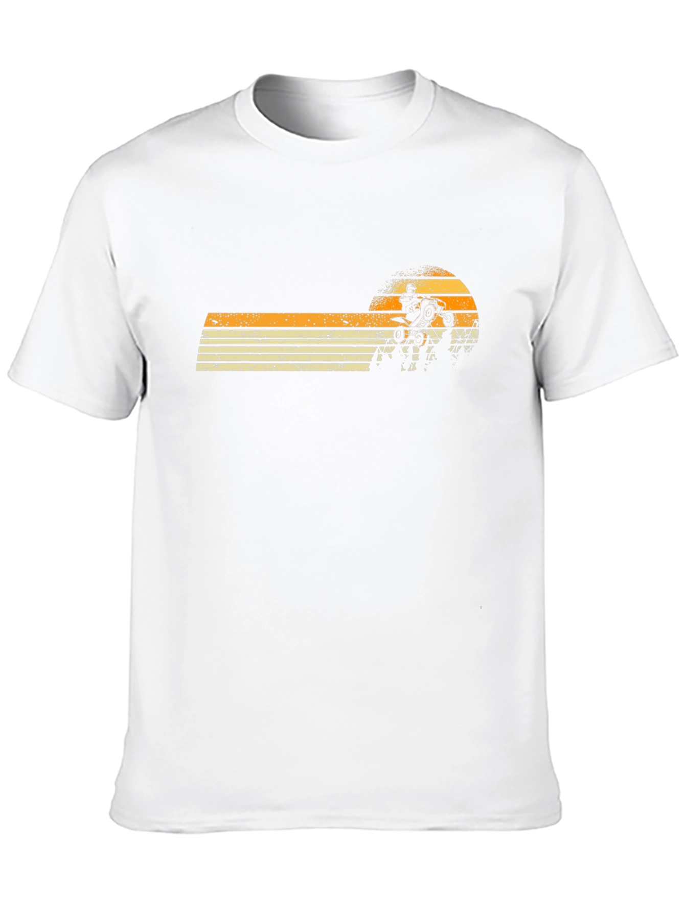 Retro Sunset Motocross T-Shirt