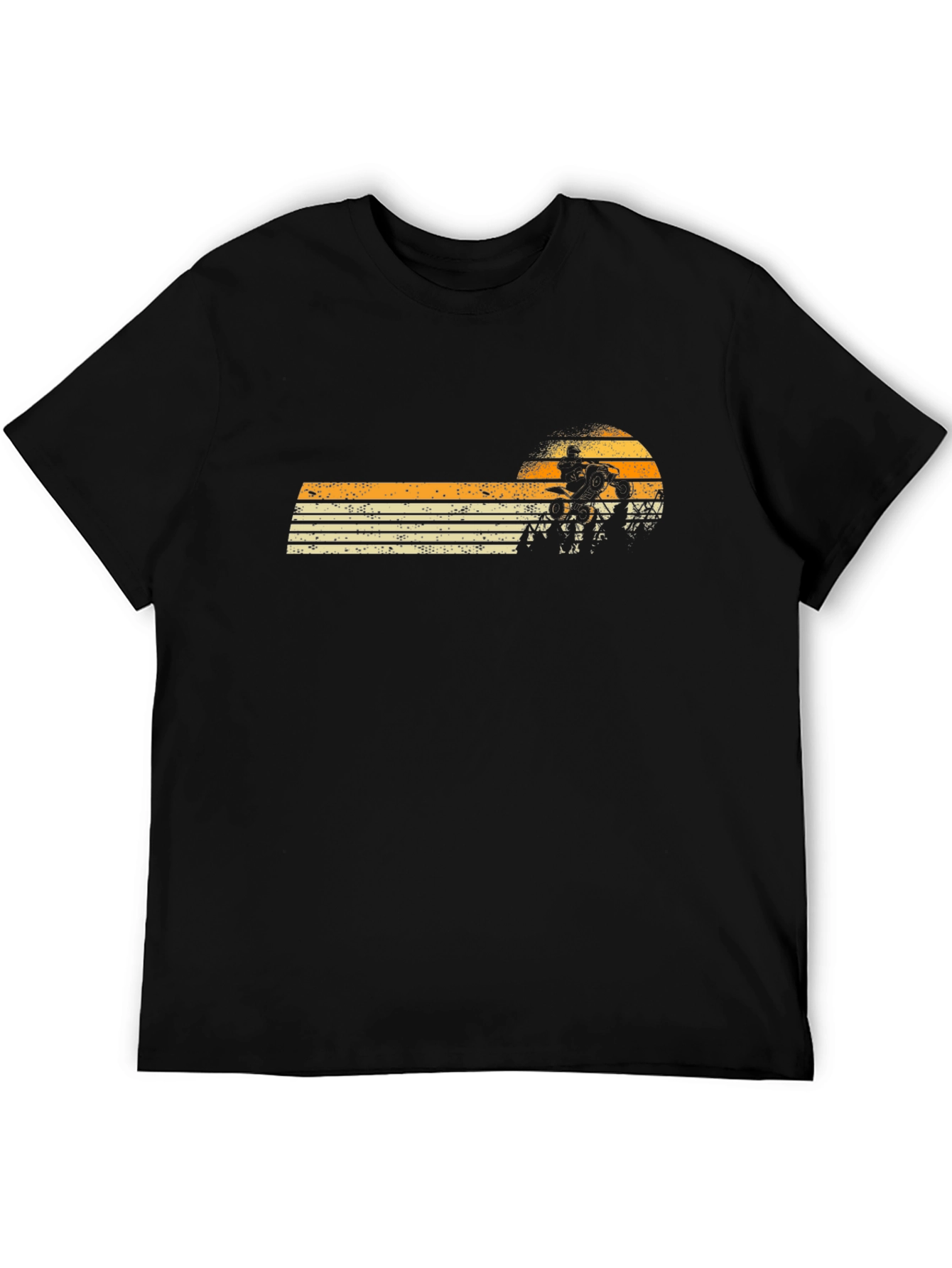 Retro Sunset Motocross T-Shirt