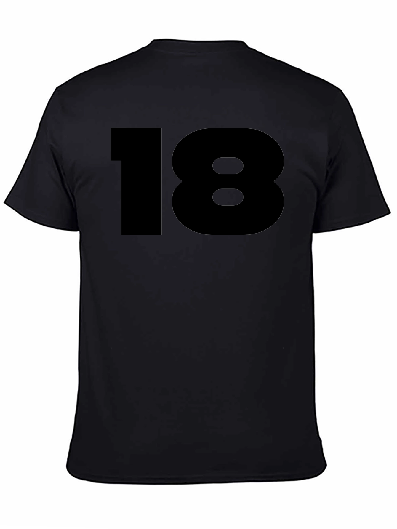 Bold 18 Graphic Tee - Classic Black T-Shirt