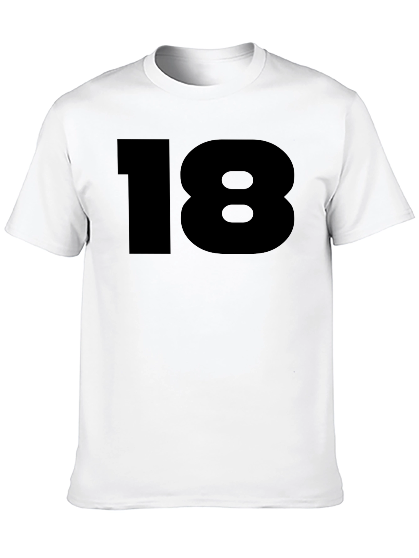 Bold 18 Graphic Tee - Classic Black T-Shirt