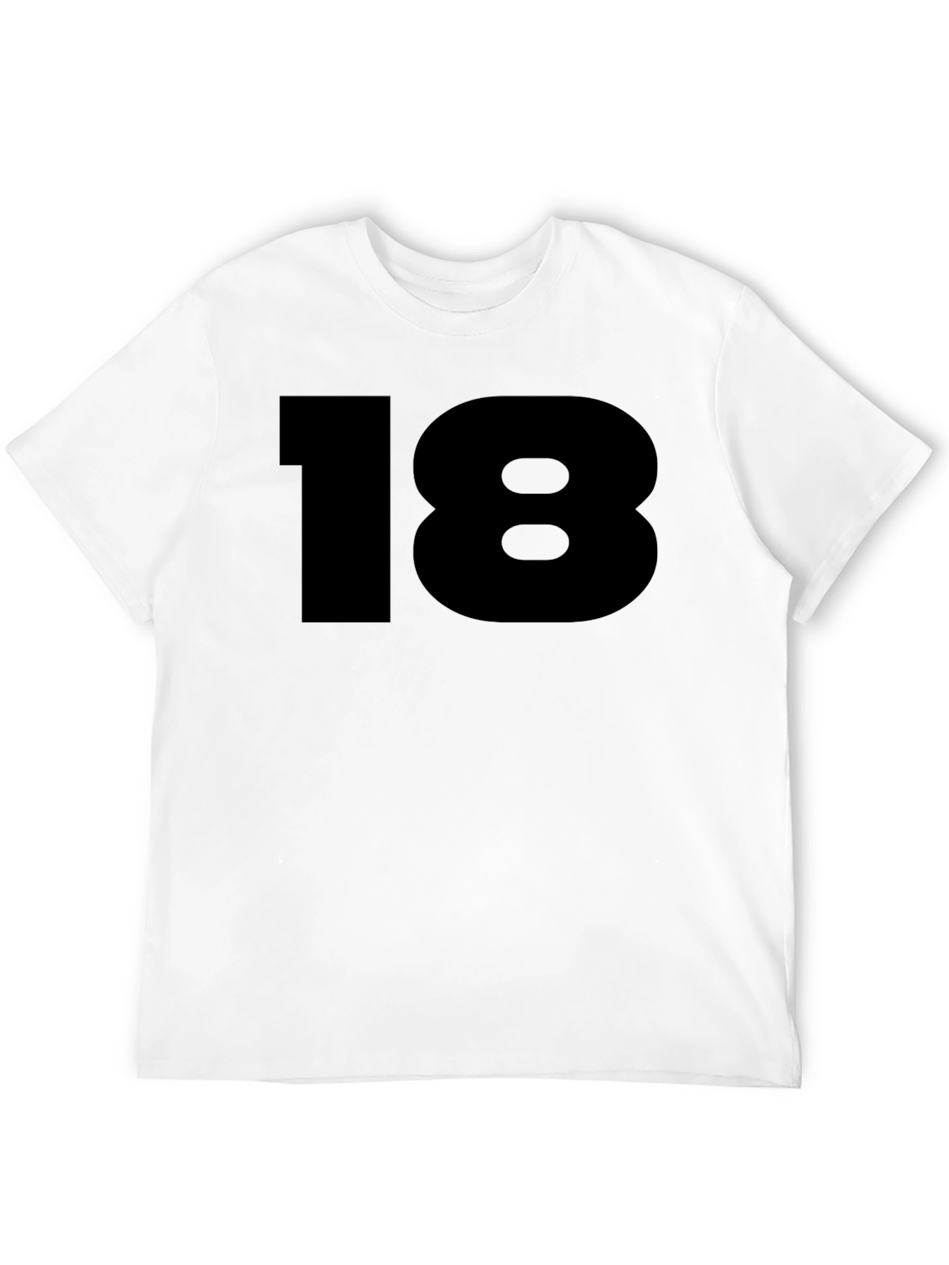 Bold 18 Graphic Tee - Classic Black T-Shirt