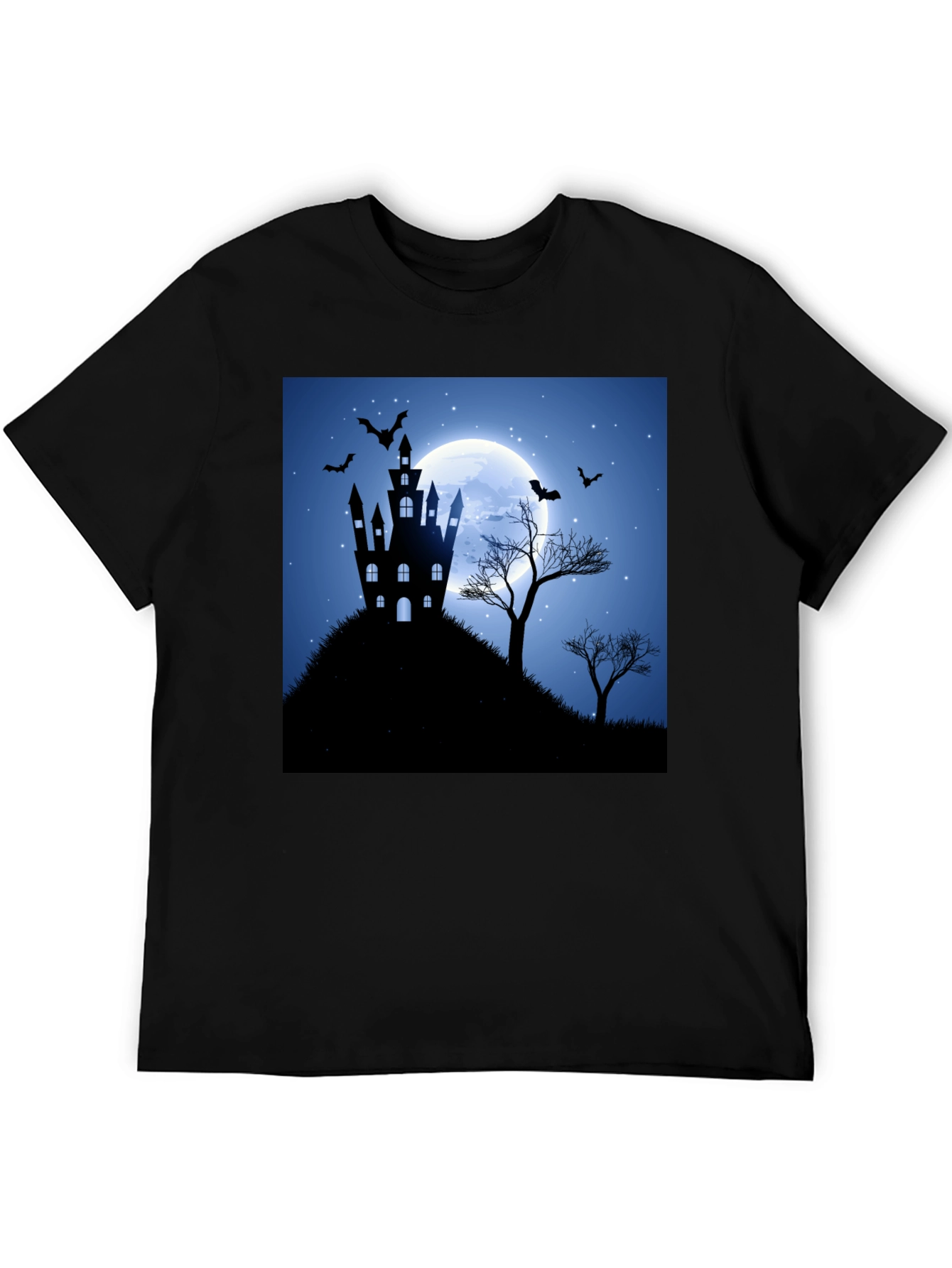 Spooky Halloween Castle T-Shirt